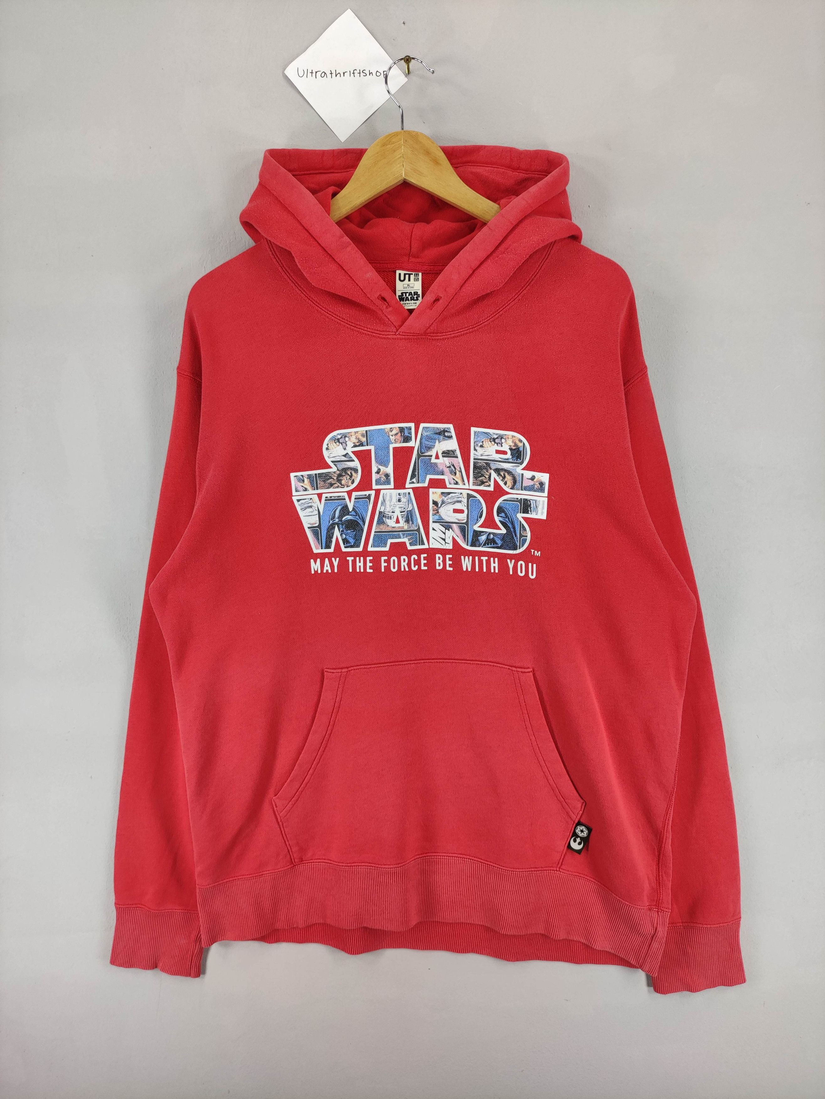 Uniqlo Vintage Ut Uniqlo Star Wars Hoodie Sweater Size US XL / EU 56 / 4 - 1 Thumbnail