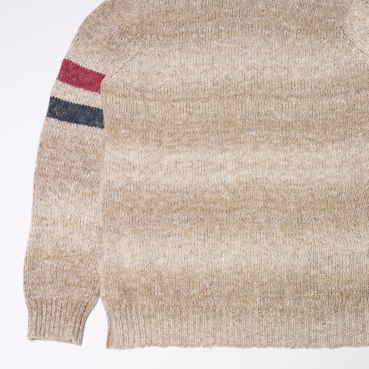 Beams Japan Beams Heart Cardigan Acrylic Wool Cotton Sweater Shawl Colla Size US M / EU 48-50 / 2 - 12 Thumbnail