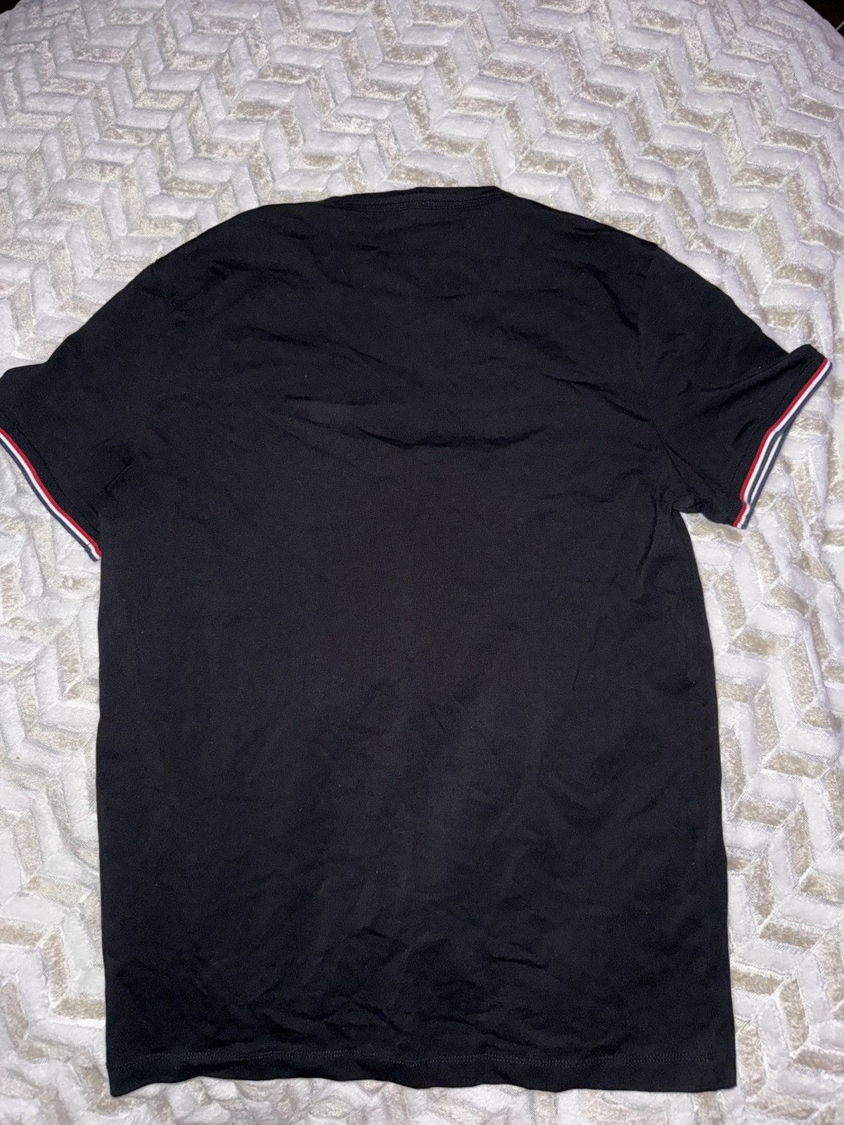 Moncler Moncler Tricolored-Trimmed Cotton TShirt Size US S / EU 44-46 / 1 - 2 Thumbnail