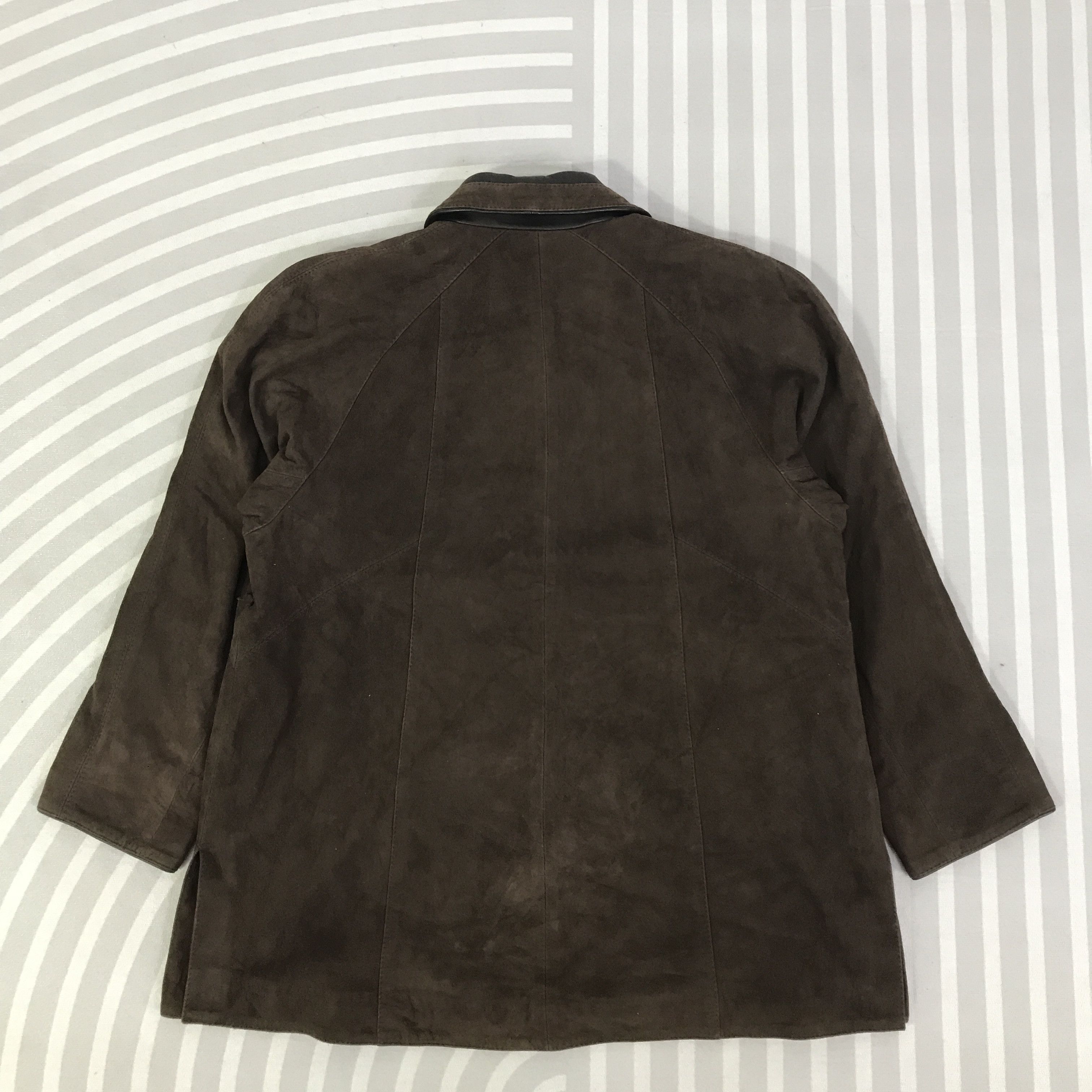 Vintage Vintage Caroline Moore Leather Jacket K114B21 Size US S / EU 44-46 / 1 - 3 Thumbnail