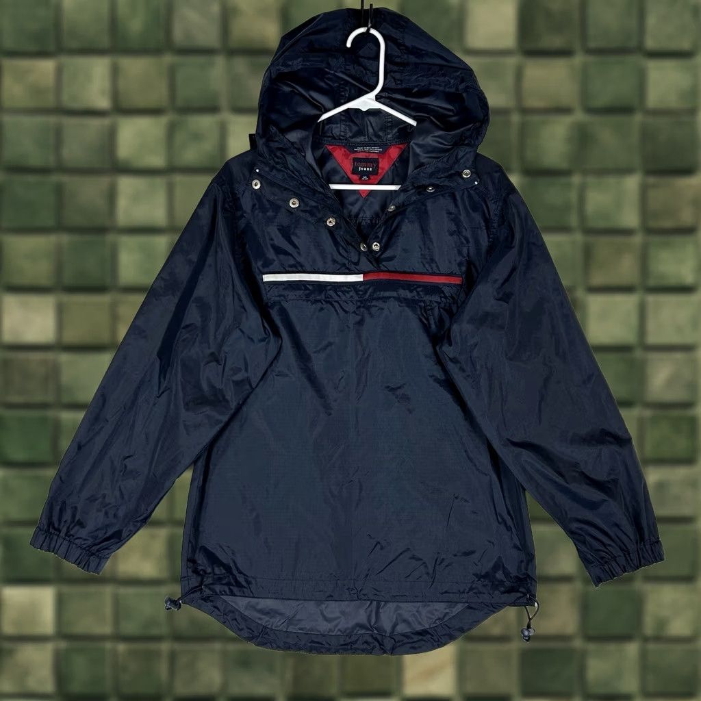 Tommy Bahama VINTAGE Tommy Bahama Windbreaker Jacket Women's XS Blue Snap Button Casual Long Sleeve Size XS / US 0-2 / IT 36-38 - 1 Thumbnail