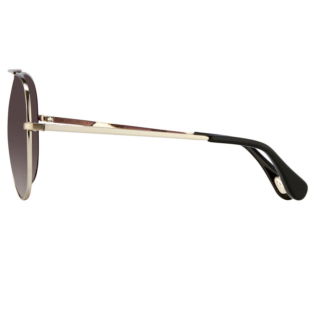 Ann Demeulemeester Ann Demeulemeester Sunglasses White Gold and Grey Size ONE SIZE - 11 Thumbnail