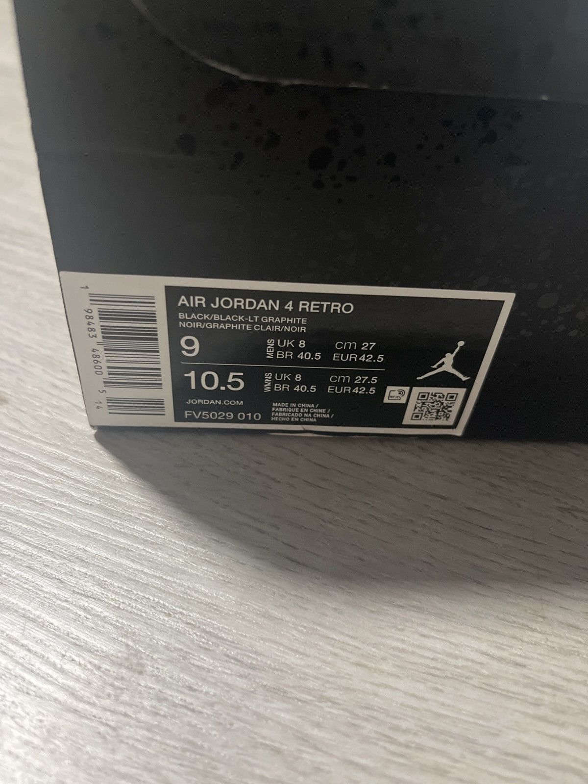 Jordan Brand Black cats retro jordan 4’s Size US 9 / EU 42 - 7 Thumbnail