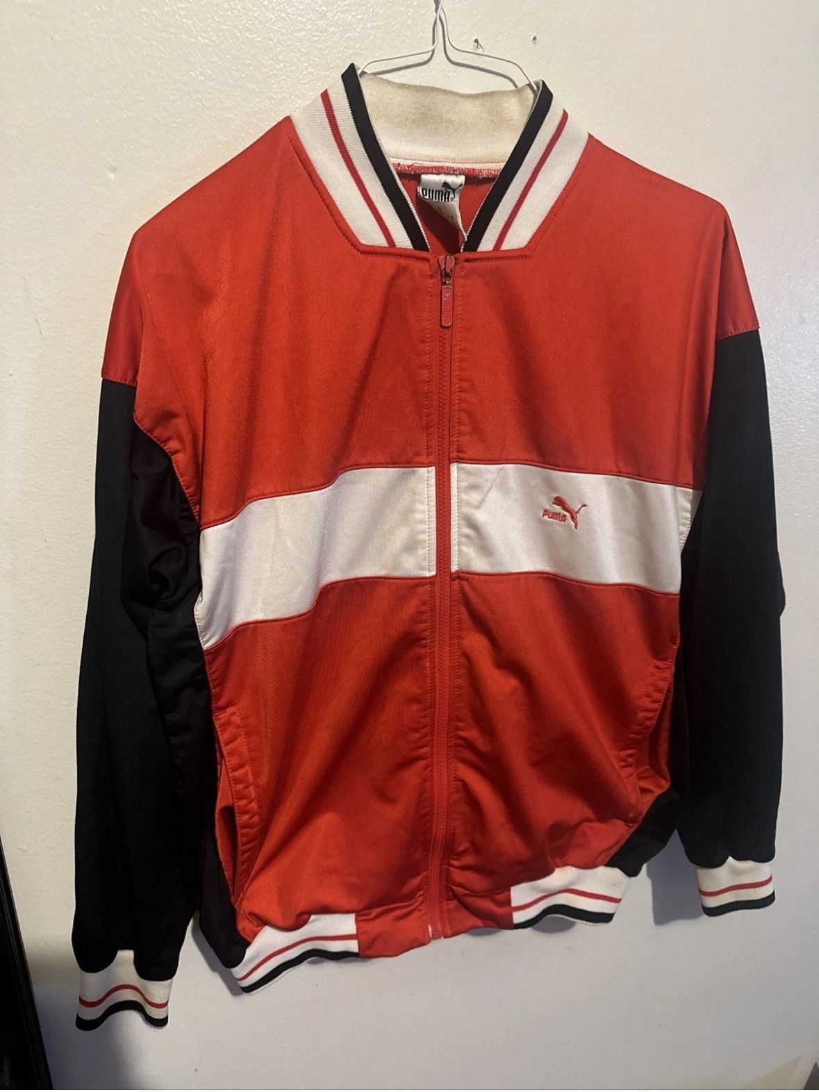 Puma Y2K Puma Tracksuit Jacket Red Size L Men’s Size US L / EU 52-54 / 3 - 2 Thumbnail