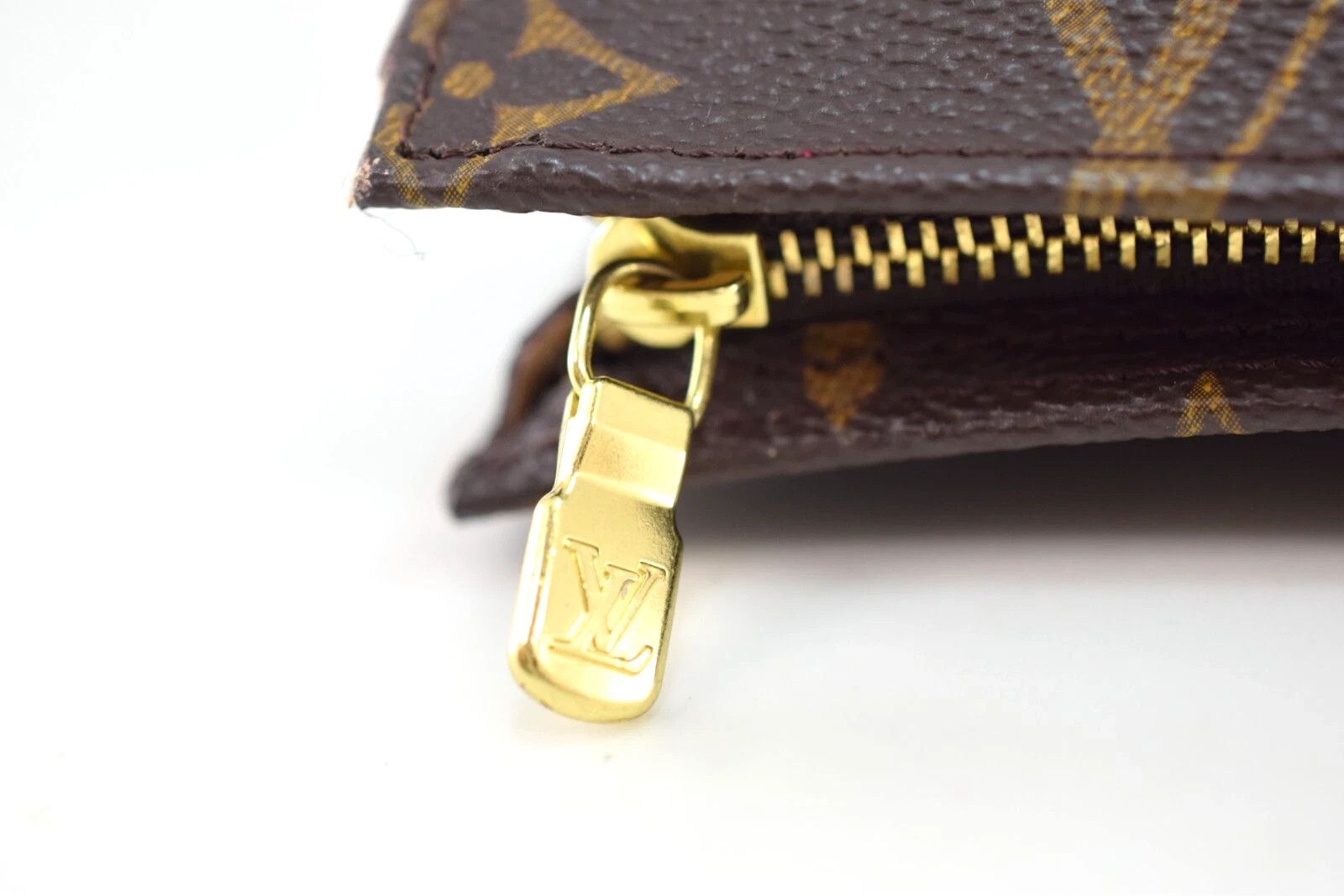 Louis Vuitton Auth Louis Vuitton Bucket Pouch PM Monogram Canvas 51954 Size ONE SIZE - 13 Thumbnail