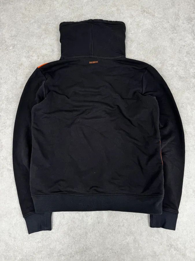 Dirk Bikkembergs 2010s Bikkembergs X Orange Black Hoodie Size US M / EU 48-50 / 2 - 4 Thumbnail