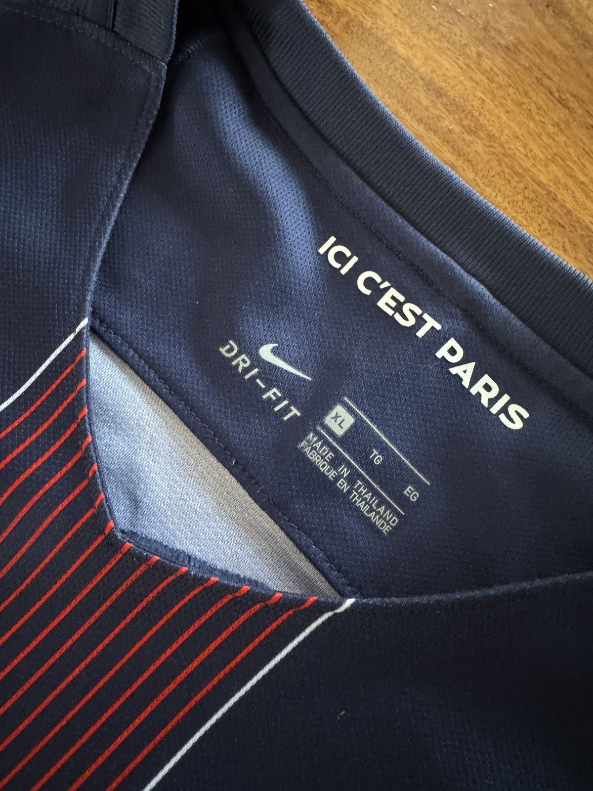 Nike PSG Paris Saint-Germain Nike 2016 2017 Season Jersey Size US XL / EU 56 / 4 - 6 Thumbnail