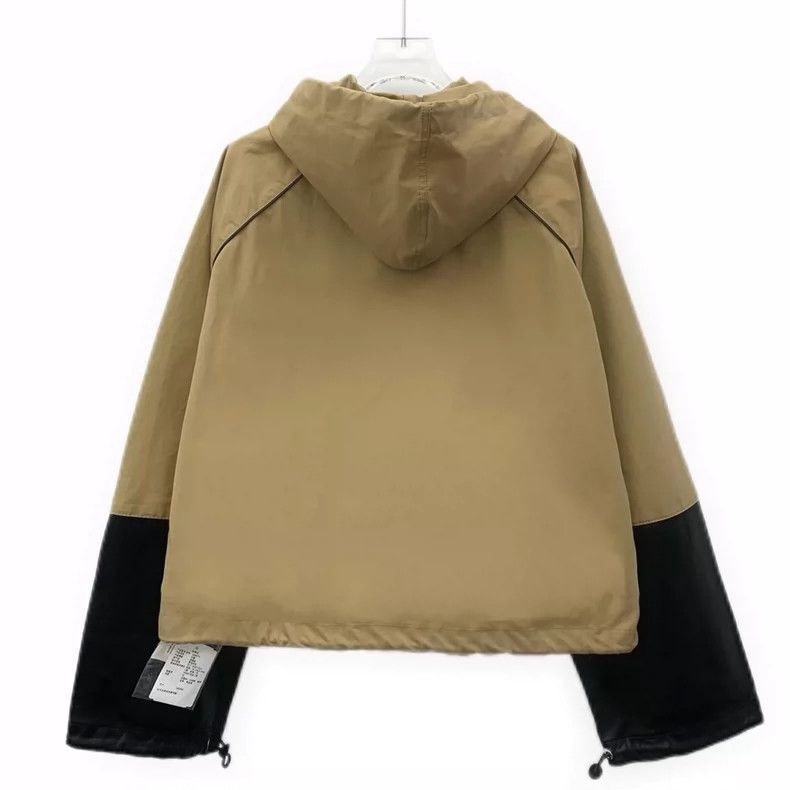 Loewe Loewe Brown cotton hooded zip long sleeve jacket Size XS / US 0-2 / IT 36-38 - 2 Thumbnail
