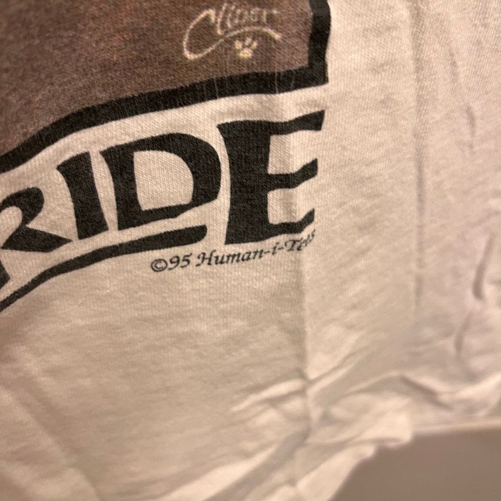 Gildan Vintage 90s Nature Pride tee with a lion graphic Size US L / EU 52-54 / 3 - 4 Thumbnail