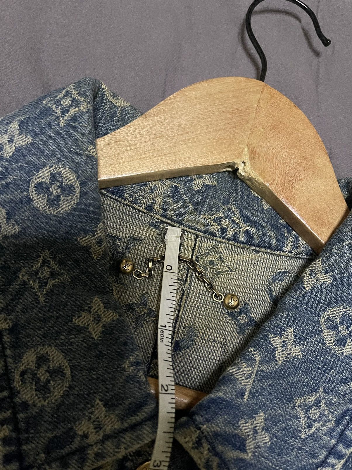 Louis Vuitton × Supreme Supreme Louis Vuitton lv jacquard denim chore coat size 46 Size US S / EU 44-46 / 1 - 14 Thumbnail