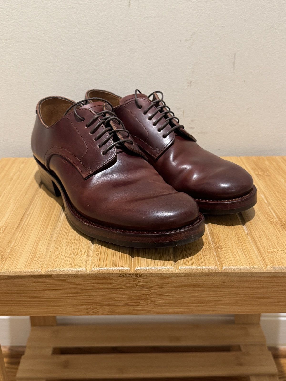 Other JohnnyWorks M43 Derby Shoe Brown Shell Cordovan 6UK/6.5US Size US 6.5 / EU 39-40 - 5 Thumbnail