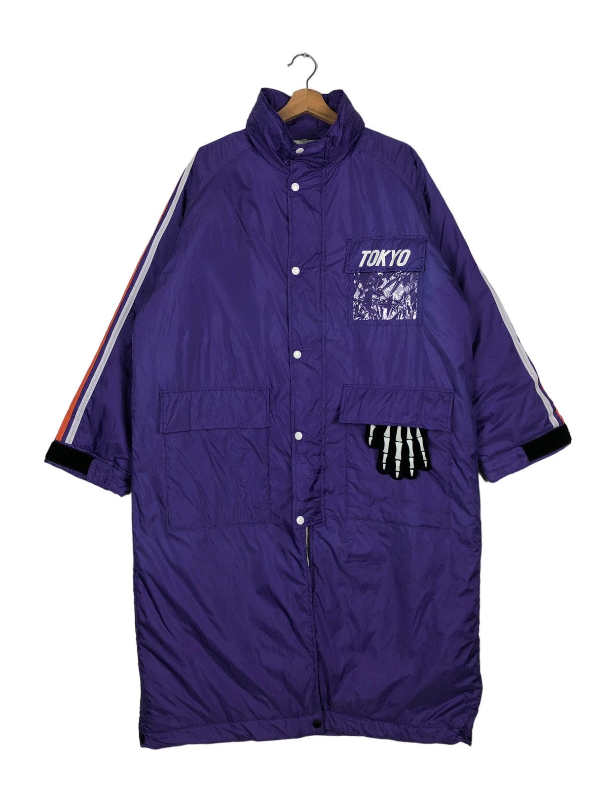 Hein Gericke 🔥90’s Vintage Long Jacket Coach Wear Big Logo Tokyo Racing Size US M / EU 48-50 / 2 - 1 Thumbnail