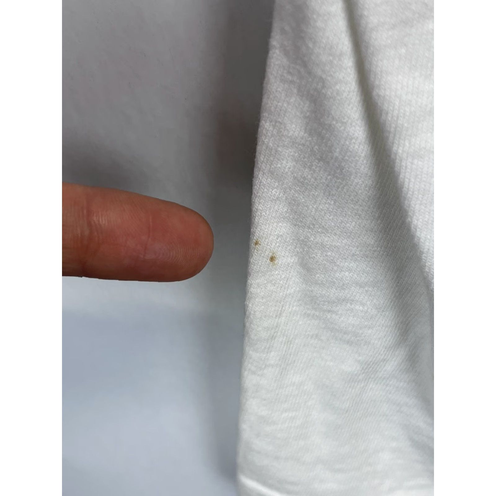 Delta VINTAGE Delta Mark Wills Shirt Adult Large White Crew Neck Signed Country Music HTF Autograph Limited Lettermans? Size US L / EU 52-54 / 3 - 7 Thumbnail