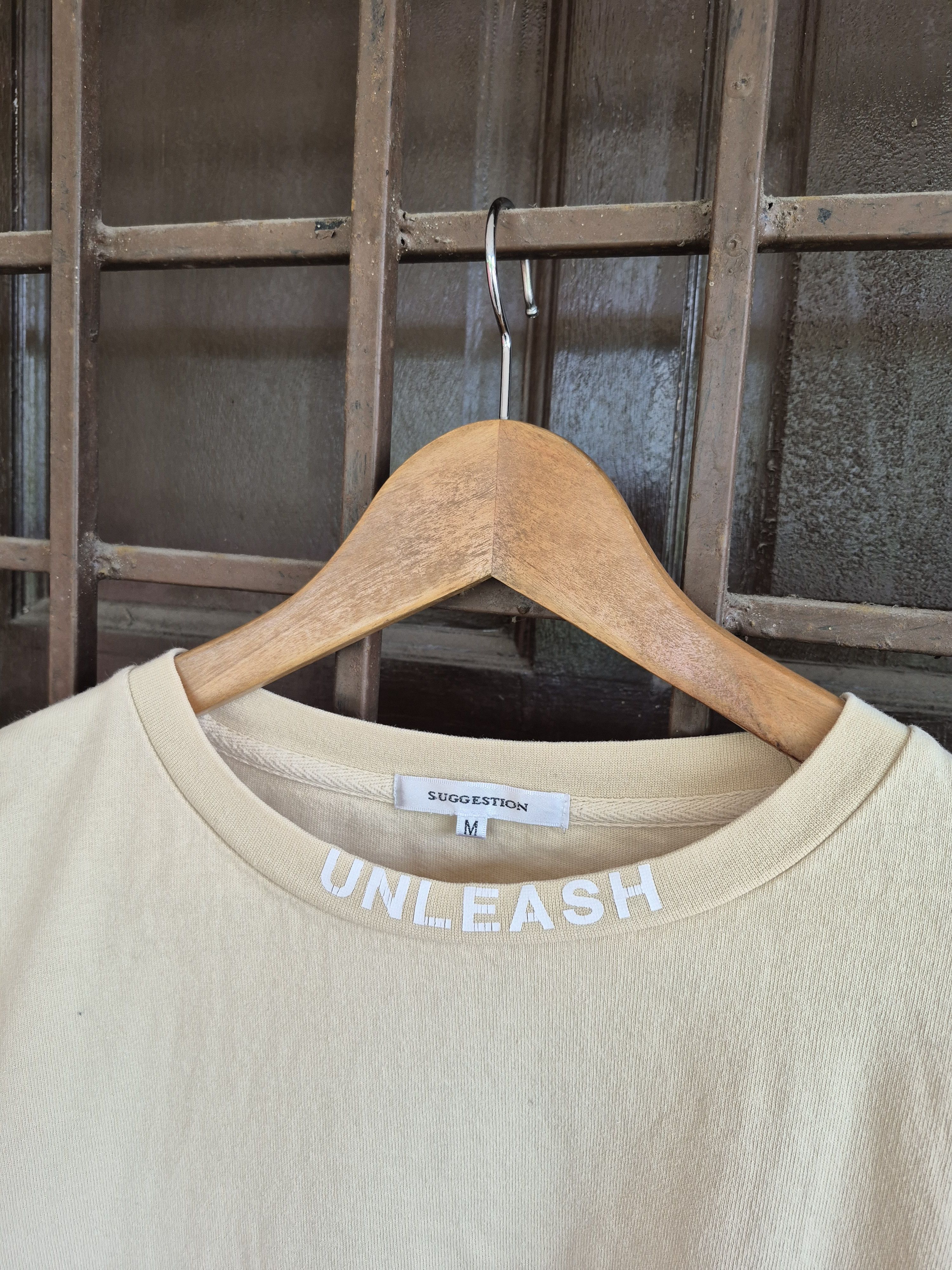 Japanese Brand 🔥Unleash The Future Big Logo Spellout Tee Size US M / EU 48-50 / 2 - 6 Thumbnail