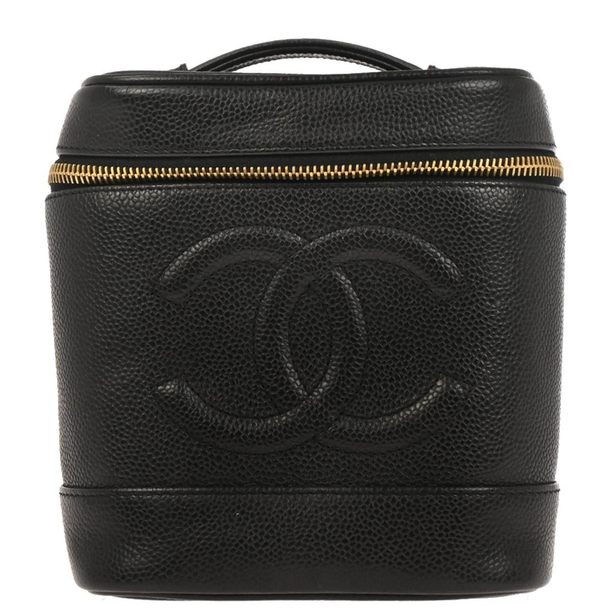 Chanel Chanel Vintage Timeless Cosmetic Case Caviar Size ONE SIZE - 1 Thumbnail
