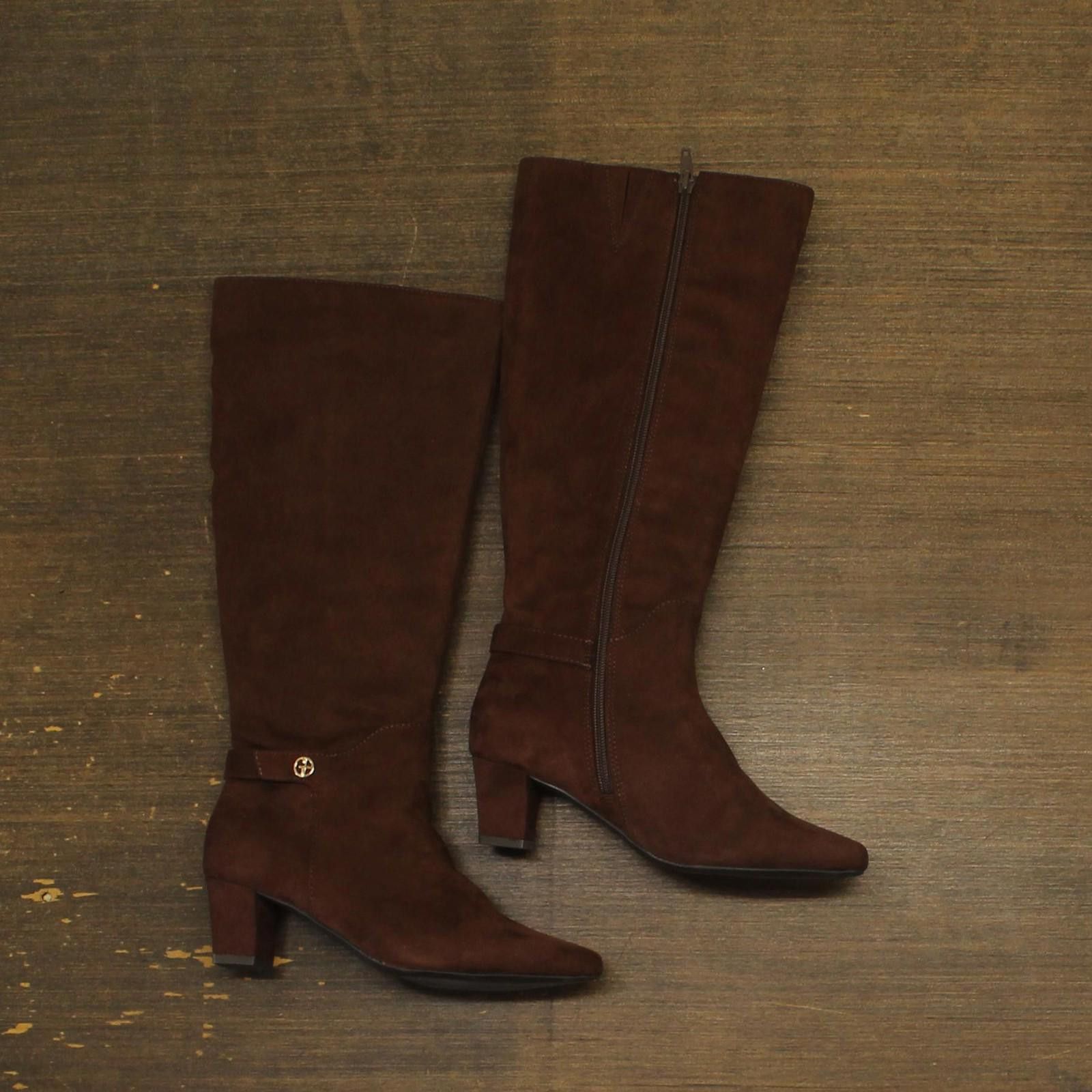 Giani Bernini Nwt Giani Bernini Knee High Dress Boots Chocolate Brown 5m Size US 5 / IT 35 - 1 Thumbnail