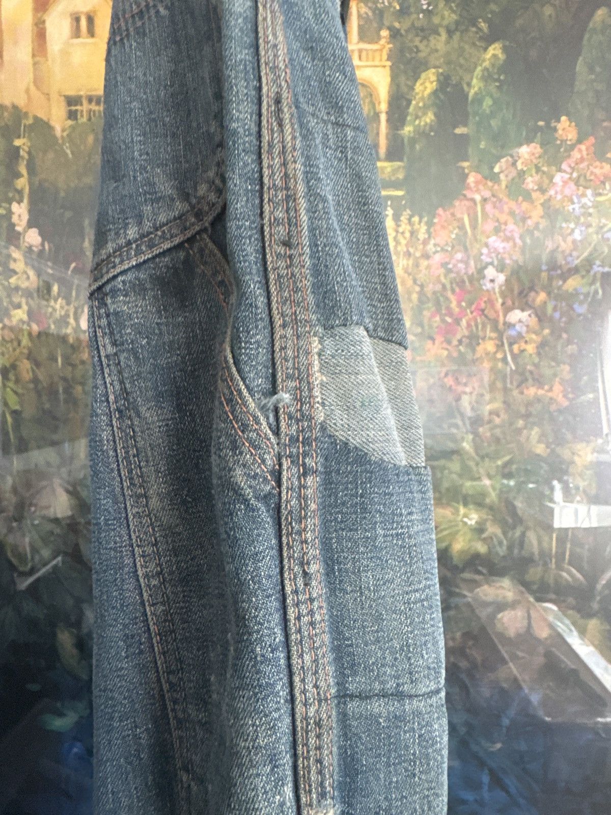 Other 1940s REPAIRED • BUCKLE BACK DENIM Size US 30 / EU 46 - 5 Thumbnail