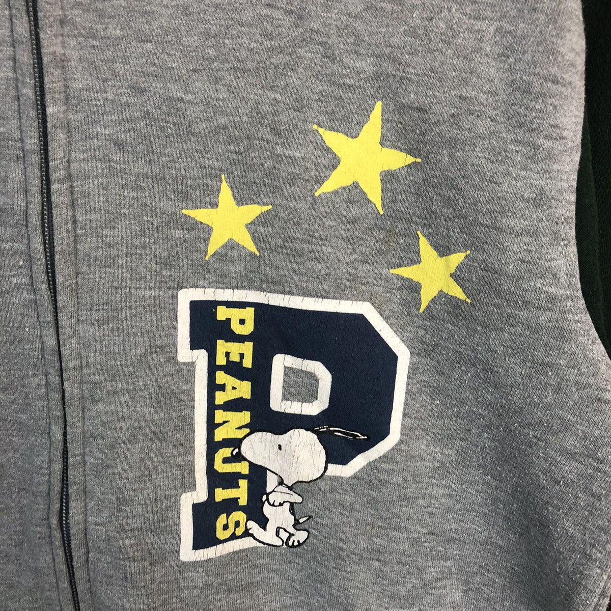 Peanuts Peanuts Snoppy Grey Bombers varsity Jacket #A166 Size US S / EU 44-46 / 1 - 10 Thumbnail