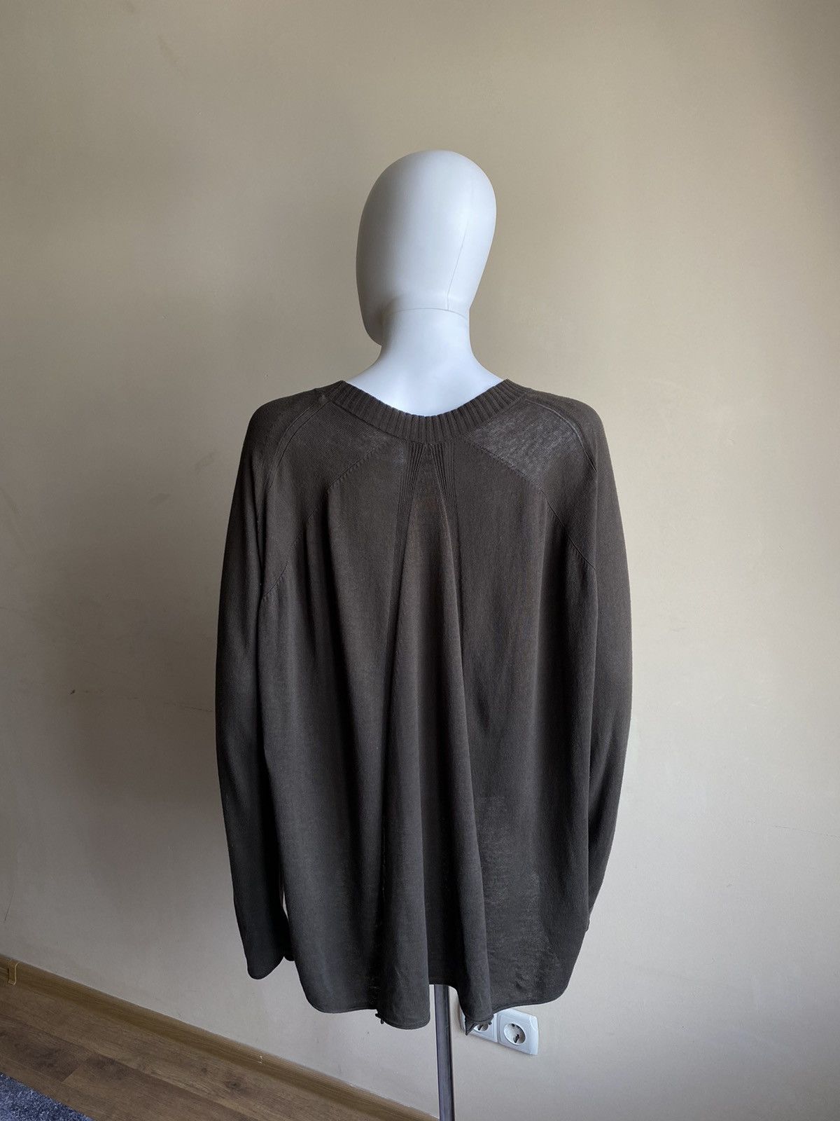 Rundholz Rundholz Black Label Asymmetrical Khaki Sweater Size S Size S / US 4 / IT 40 - 4 Thumbnail