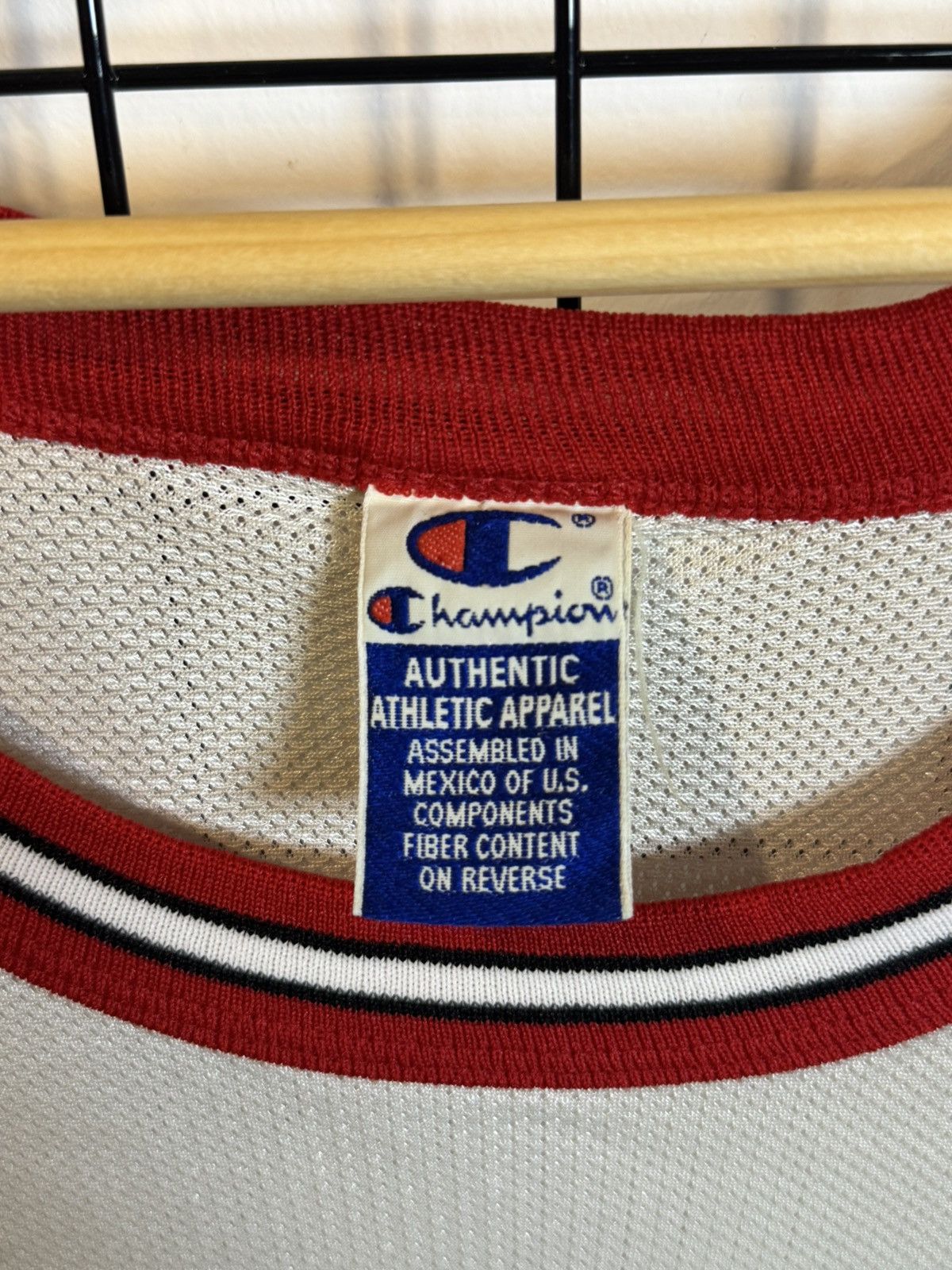 Champion vintage Champion Dennis Rodman Chicago Bulls jersey 1990s Size US S / EU 44-46 / 1 - 5 Thumbnail