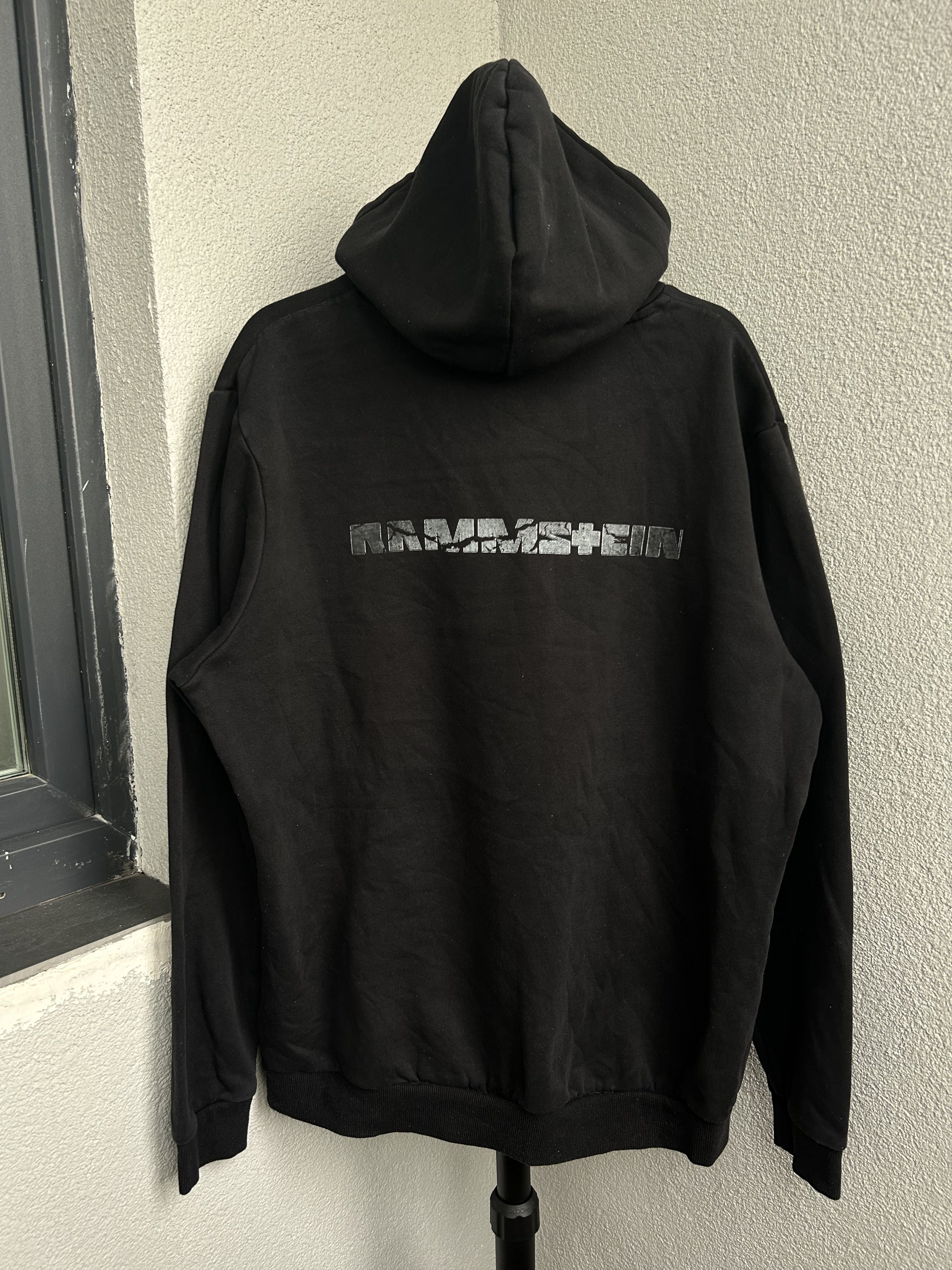 Band Tees Vintage 2000s Rammstein Rock Band Hoodie Size US XXL / EU 58 / 5 - 2 Thumbnail