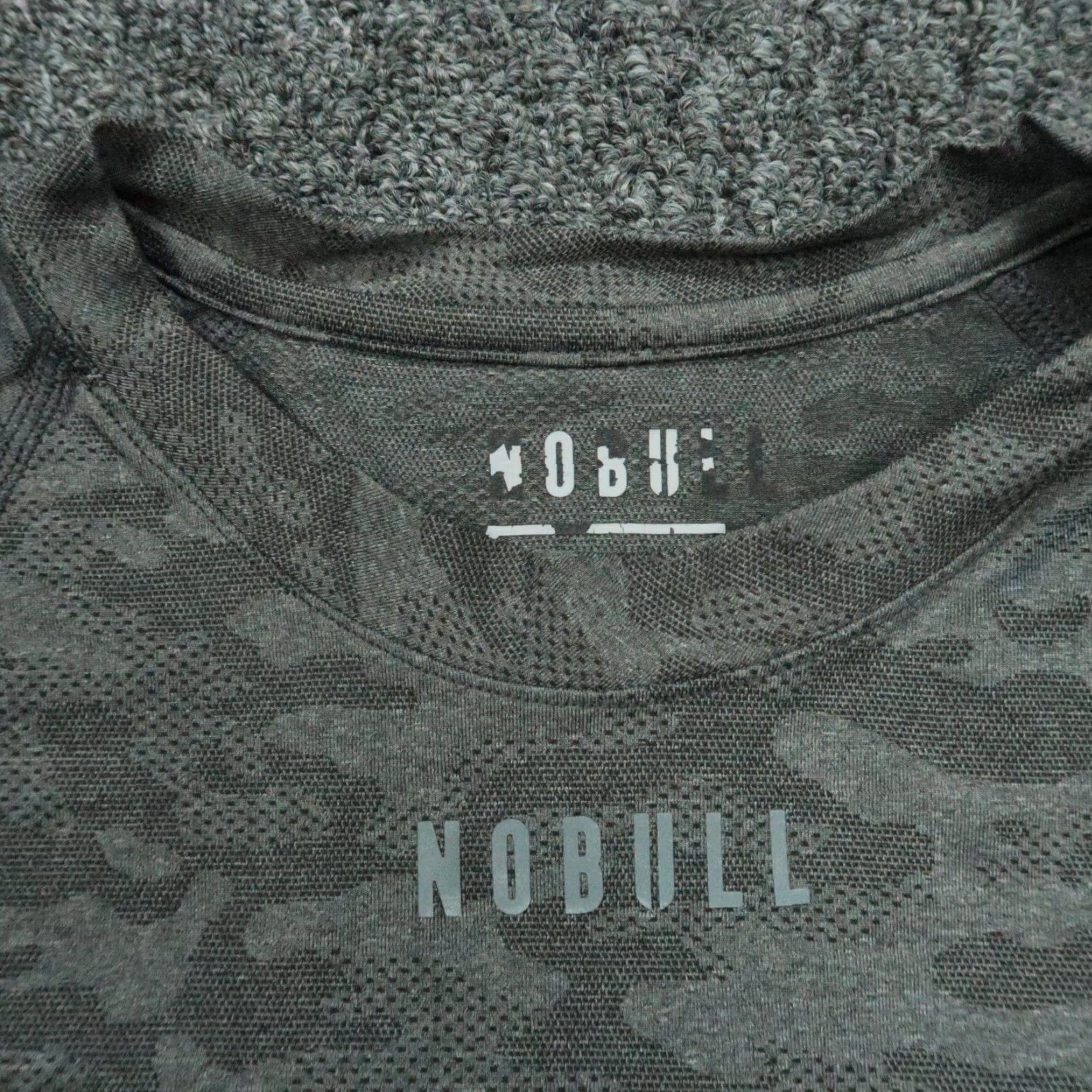 Vintage Nobull Pullover Shirt Mens Medium Gray Camo Long Sleeve Training Activewear Size US M / EU 48-50 / 2 - 3 Thumbnail
