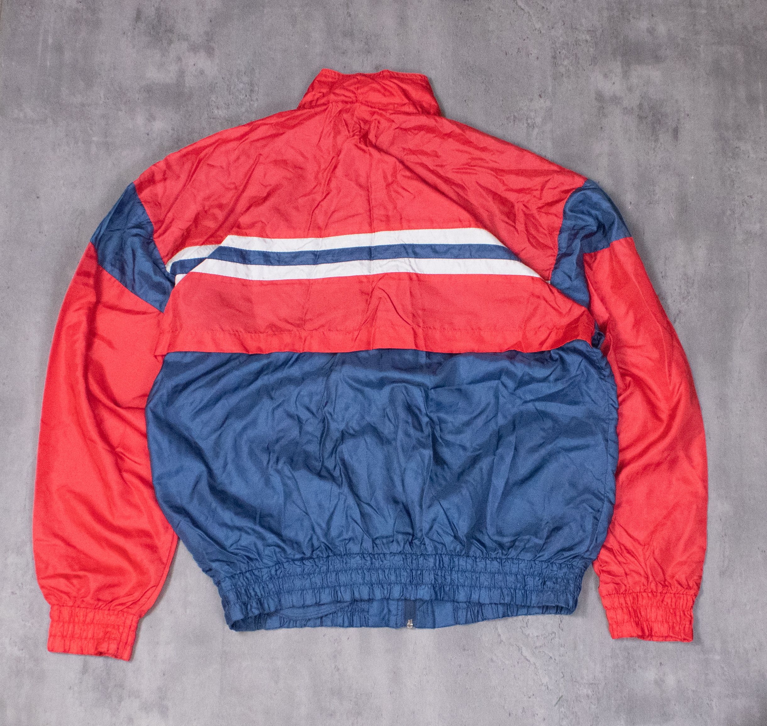 Vintage Vintage 1990's Baysport U.S.A Bloke Style Windbreaker Jacket Size US M / EU 48-50 / 2 - 8 Thumbnail