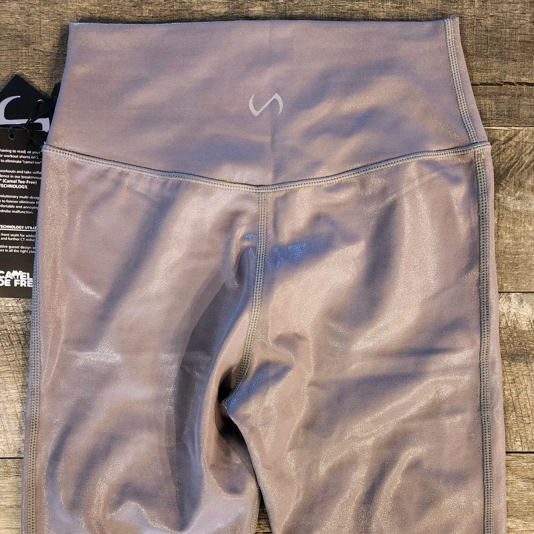 Vintage TLF Take Life Further Diamond 2.0 Leggings Womens Small Silver High Waisted New! Size 28" / US 6 / IT 42 - 7 Thumbnail