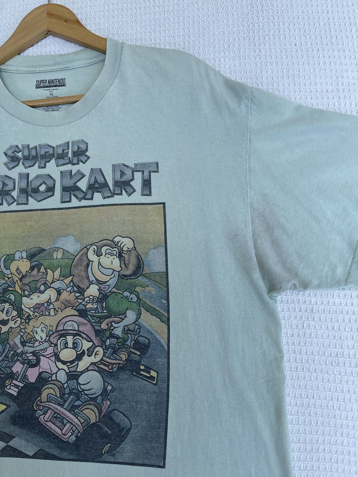 Cartoon Network × Nintendo × Vintage Last Drop🔥Rare🔥Vintage NINTENDO SUPER MARIO KART T-Shirt Size US XL / EU 56 / 4 - 9 Thumbnail