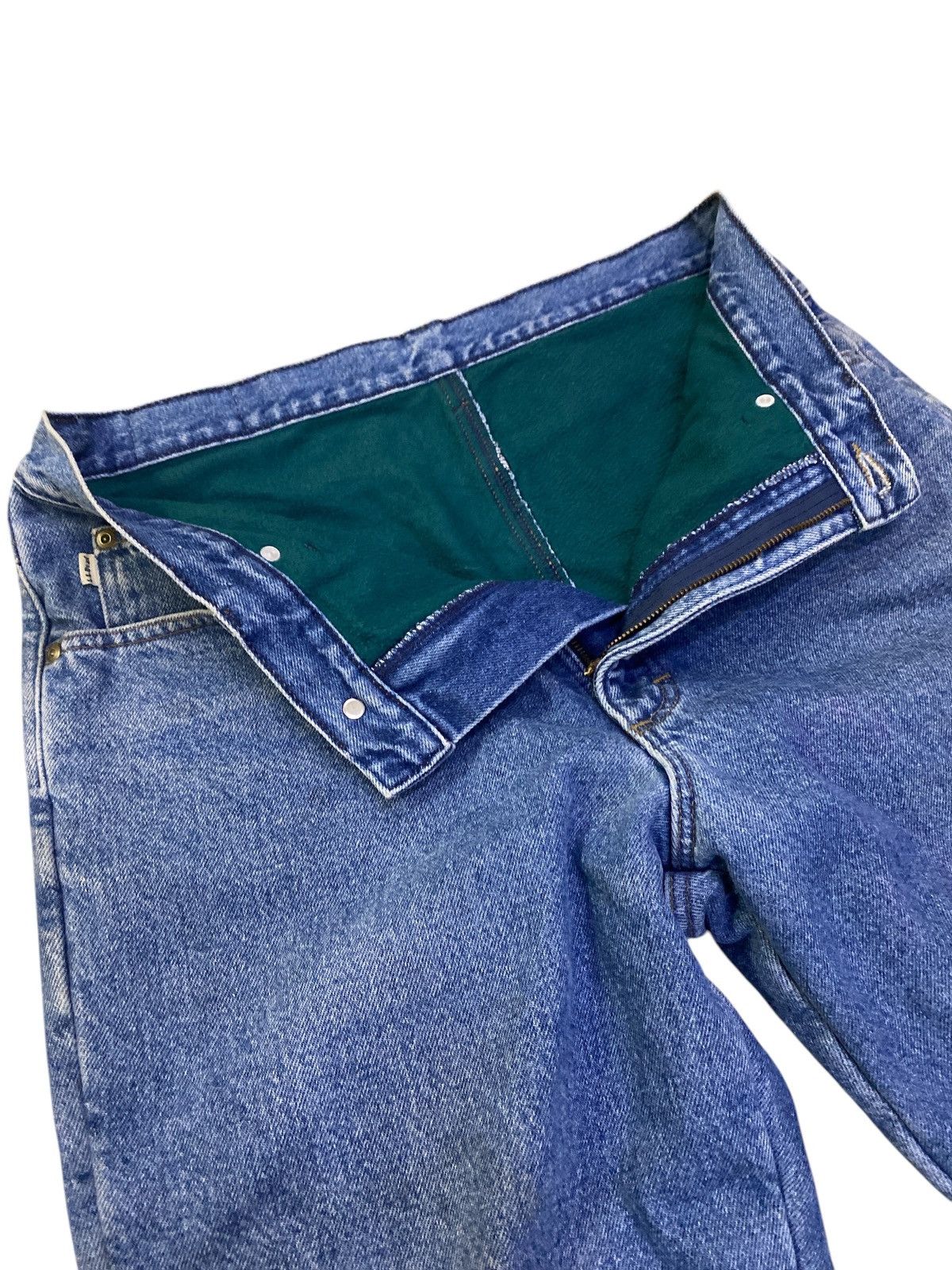 L.L. Bean × Vintage Vintage L.L Bean Blanket Lined Denim Size US 33 - 2 Thumbnail