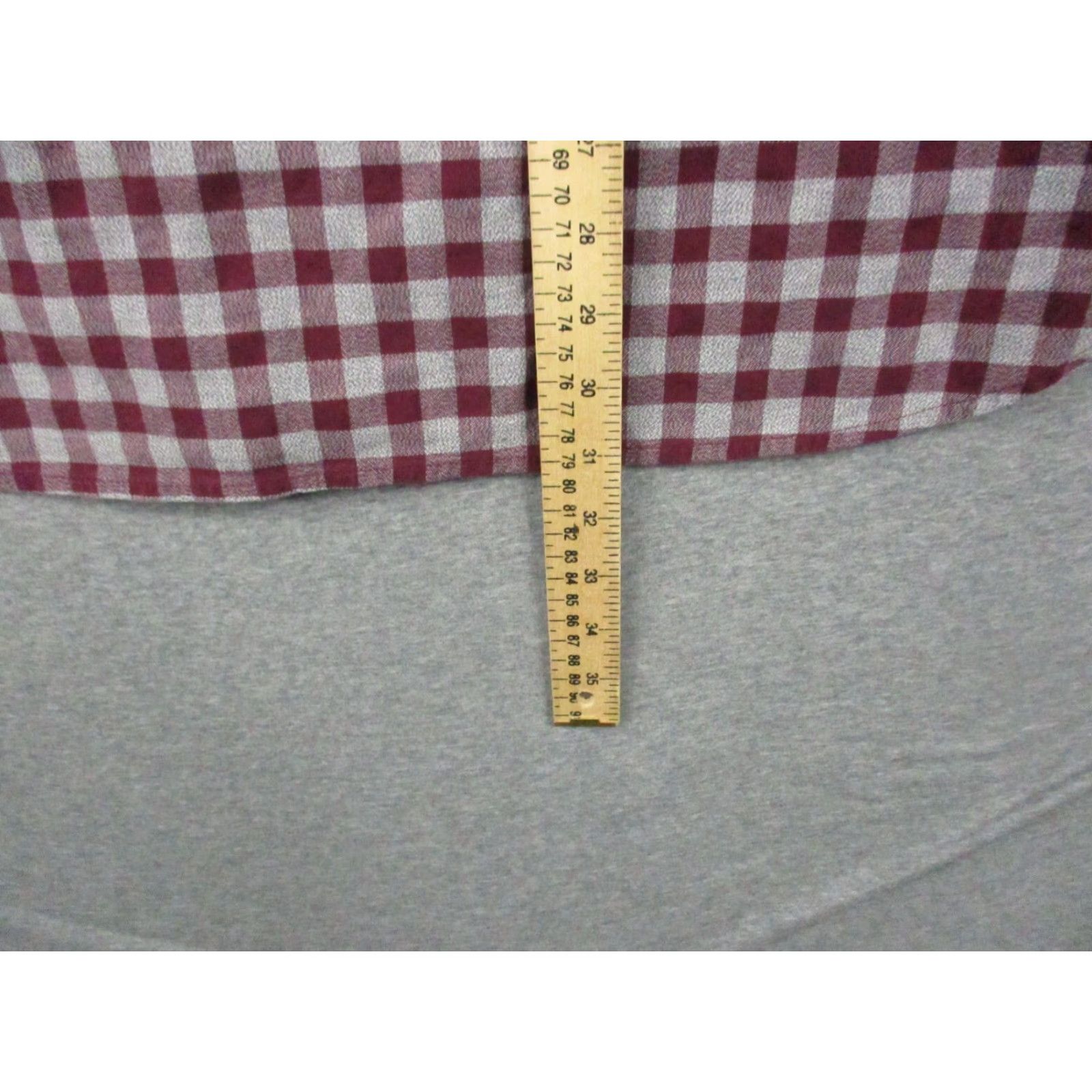 Lucky Brand Lucky Brand Shirt Mens 2XL Saturday Stretch Red Plaid Cotton Blend Long Sleeve Shirt Size US XXL / EU 58 / 5 - 7 Thumbnail