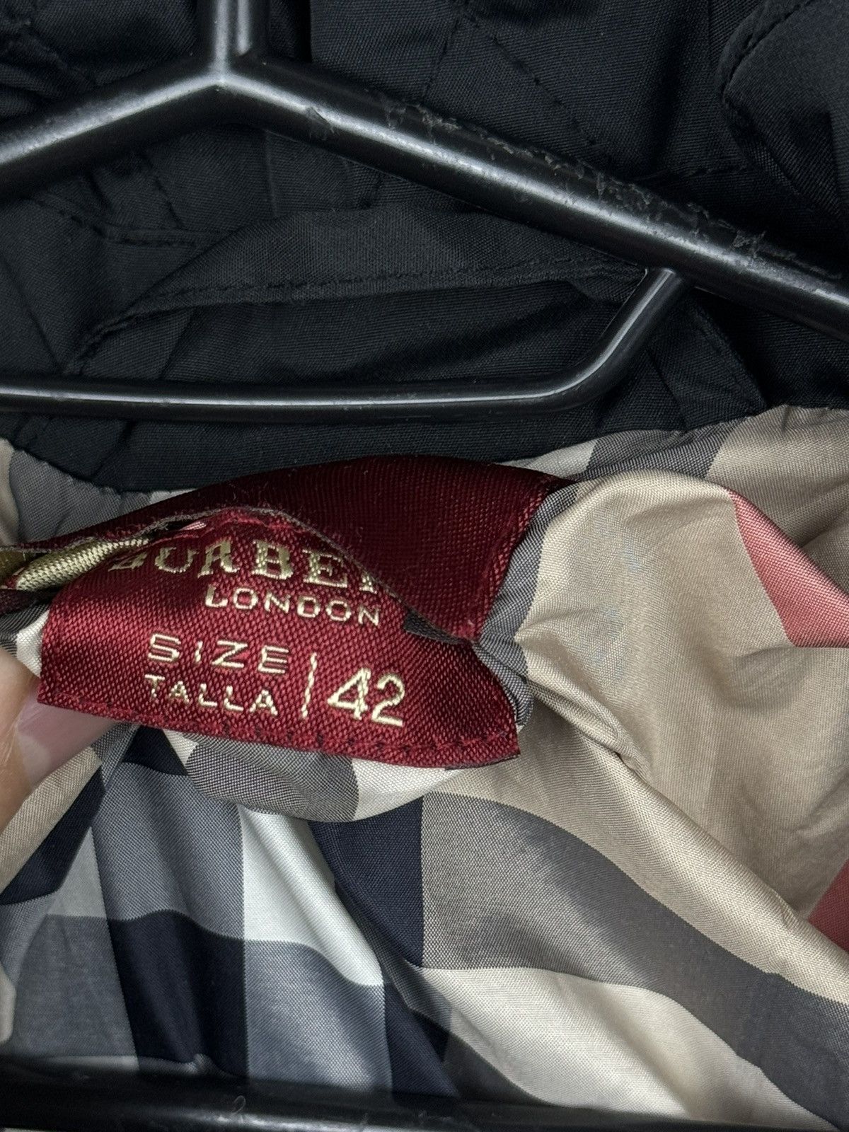Burberry Casual jacket Burberry Nova Check original streetwear item Size S / US 4 / IT 40 - 5 Thumbnail