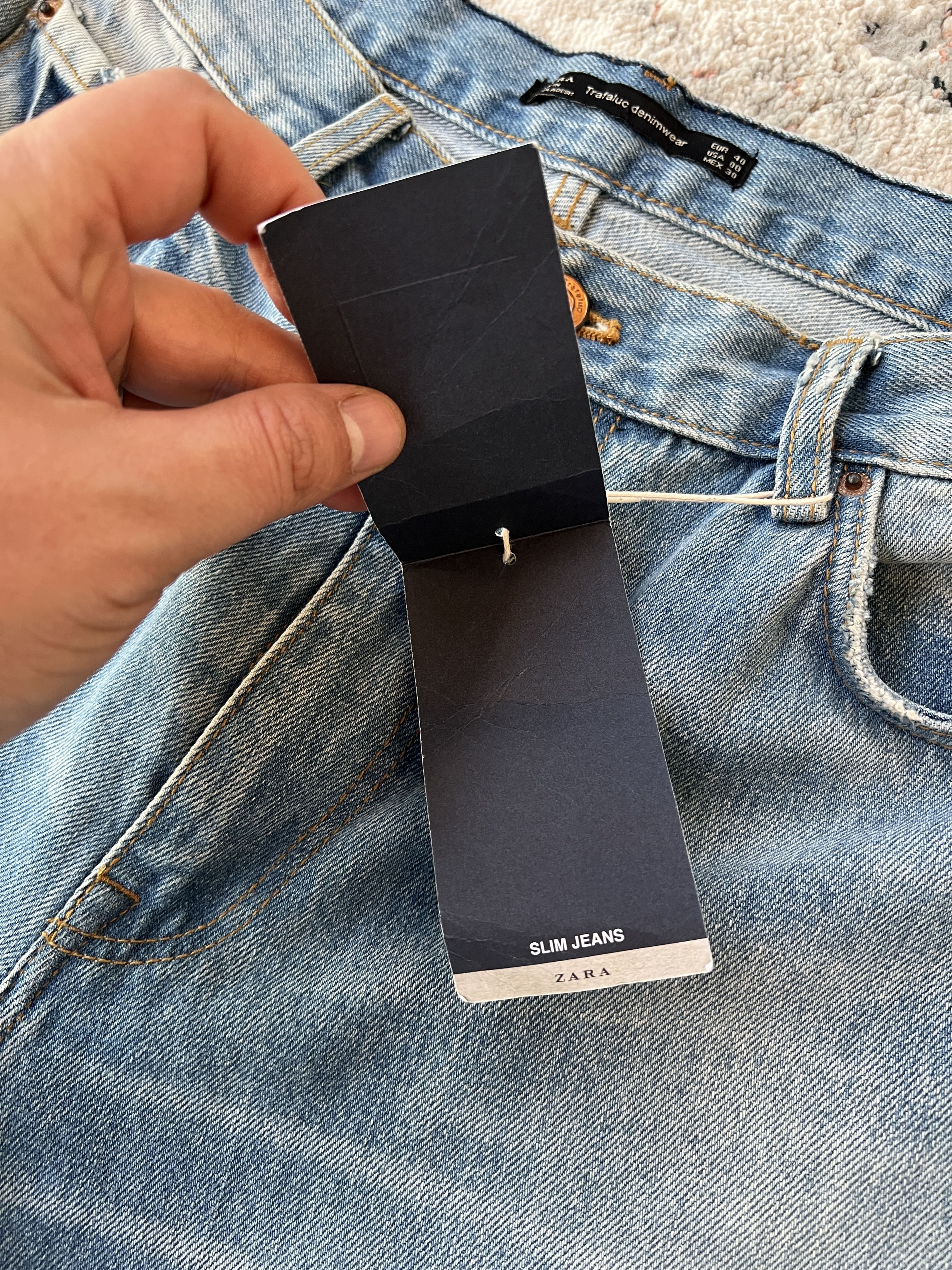 Zara Zara Trafaluc Denim Slim Jeans Size 30" / US 8 / IT 44 - 15 Thumbnail