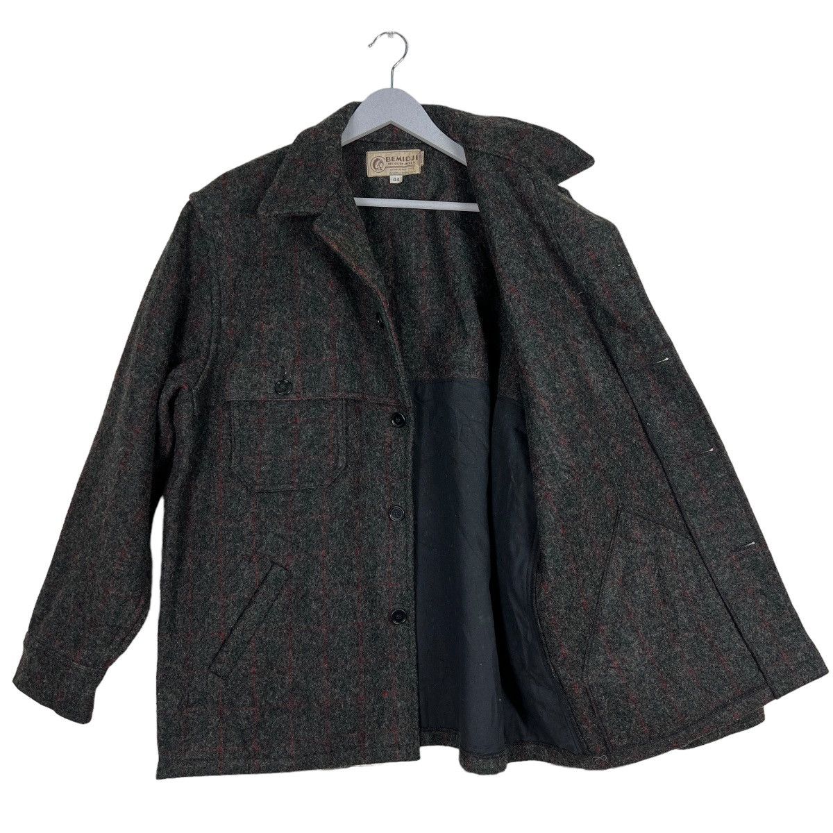 Filson 🔥 TRUE VINTAGE BEMIDJI WOOLEN MILLS MACKINAW MADE IN USA Size US L / EU 52-54 / 3 - 9 Thumbnail