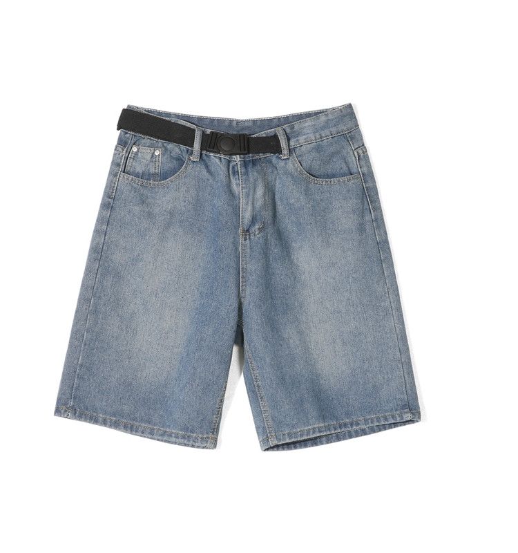 Japanese Brand × Jean Loose straight casual denim shorts Size US 30 / EU 46 - 5 Thumbnail