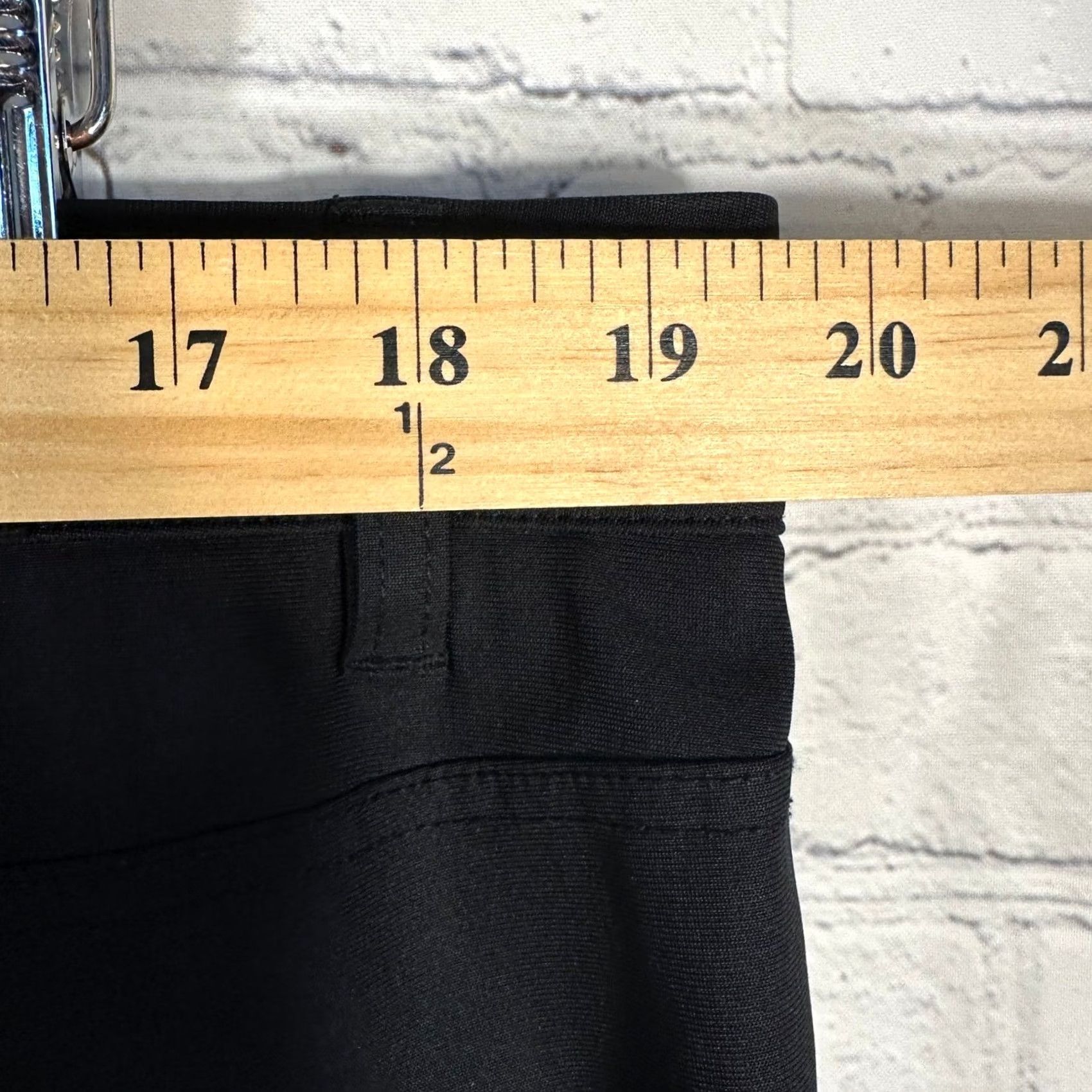 Vuori Vuori Meta Pants Mens 38 Black 5-Pocket Chino Slim Straight Casual Workwear Travel Pants Size US 38 / EU 54 - 6 Thumbnail