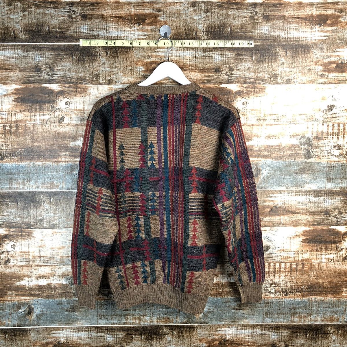 Vintage Lakeland canada vintage art Brown Knitwear sweatshirt #A1267 Size US M / EU 48-50 / 2 - 11 Thumbnail