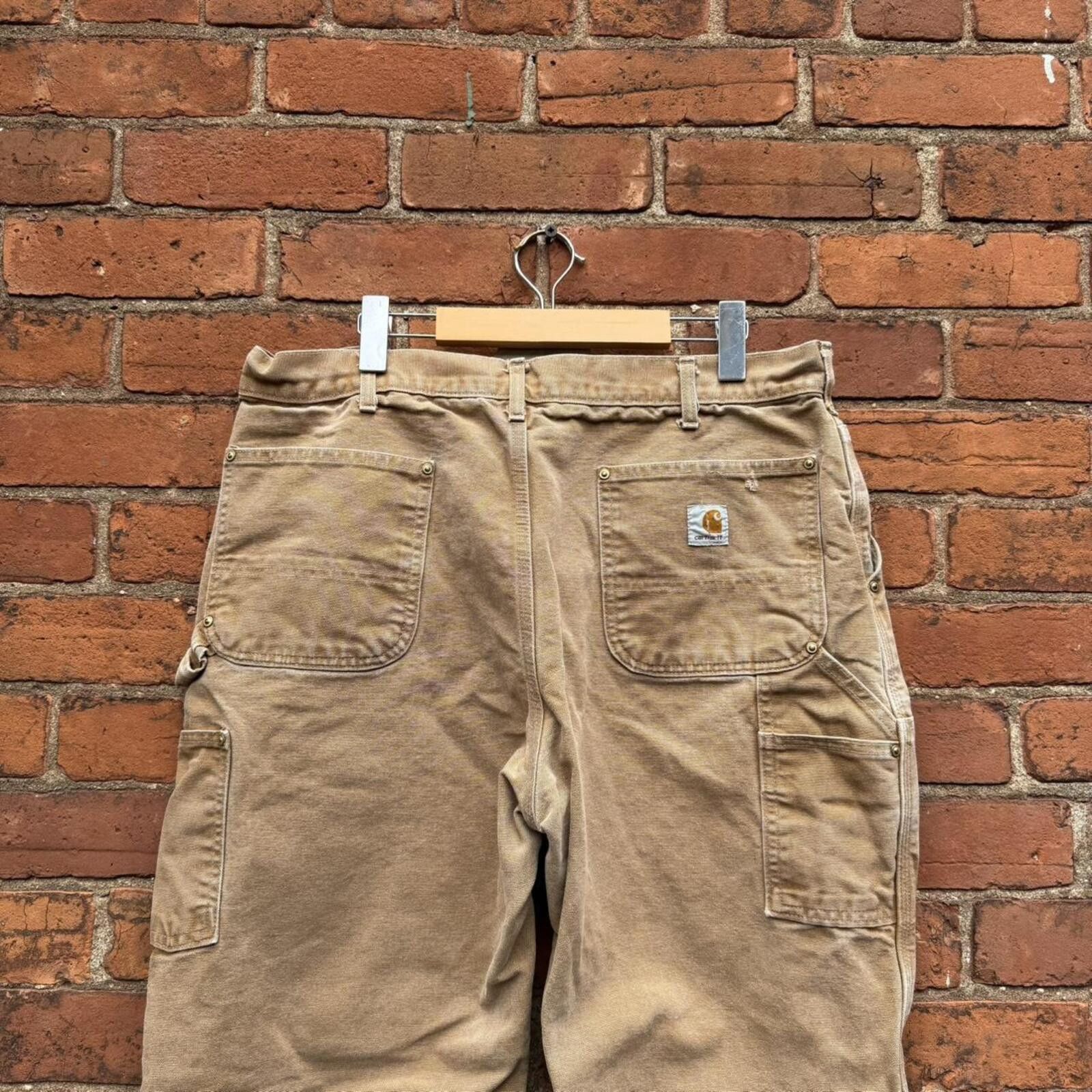Carhartt vintage carhartt double knee jeans 36x30 Size US 36 / EU 52 - 5 Thumbnail