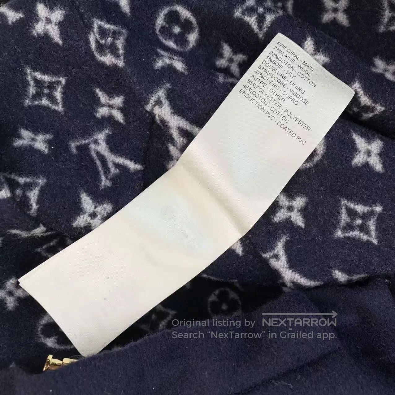 Louis Vuitton Louis Vuitton 25ss inner presby-flower full print coat jac Size XS / US 0-2 / IT 36-38 - 5 Thumbnail