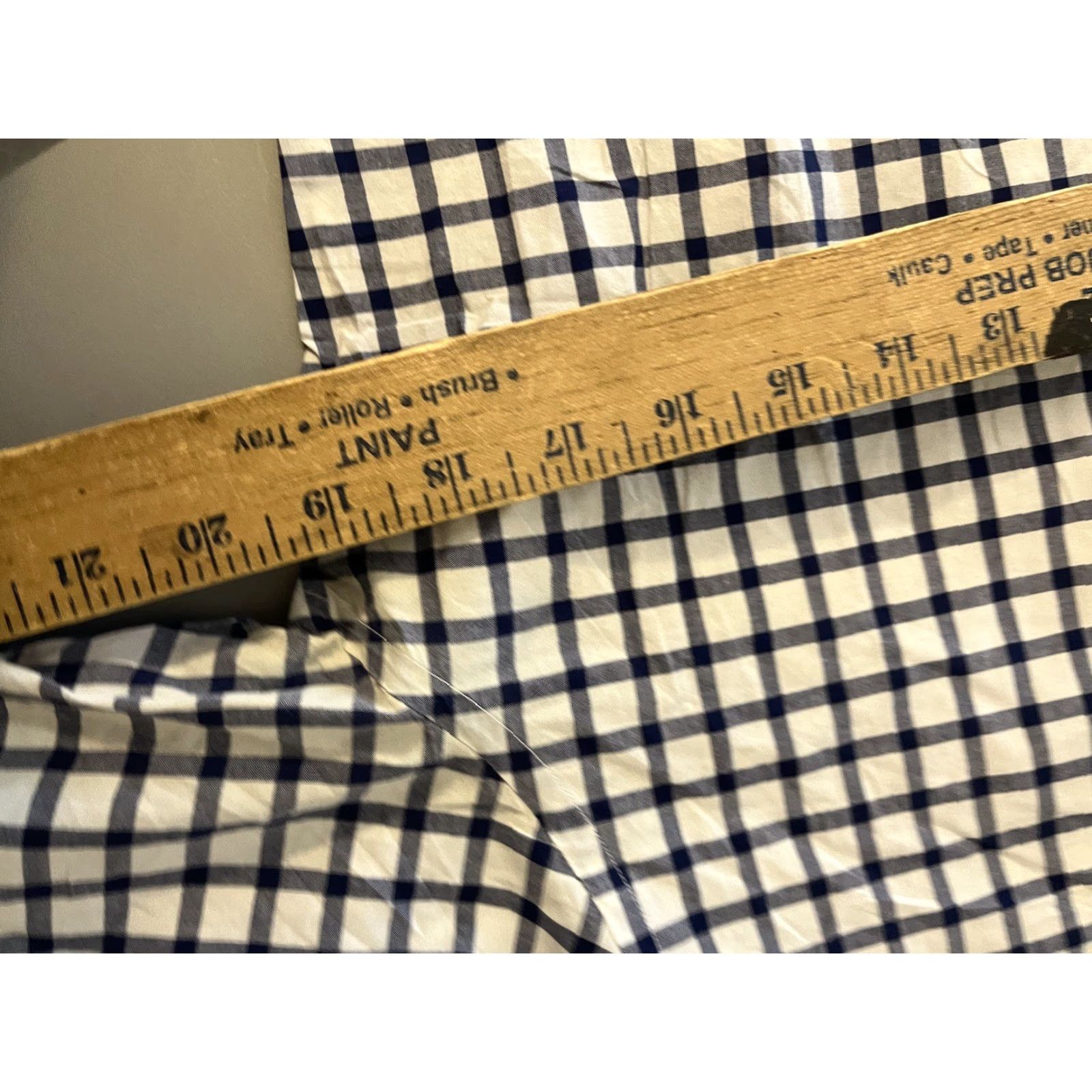 Express VINTAGE Express Slim Fit Button Down Shirt Men M Long Sleeve Cotton Blue Plaid Modern Mens Size US M / EU 48-50 / 2 - 5 Thumbnail