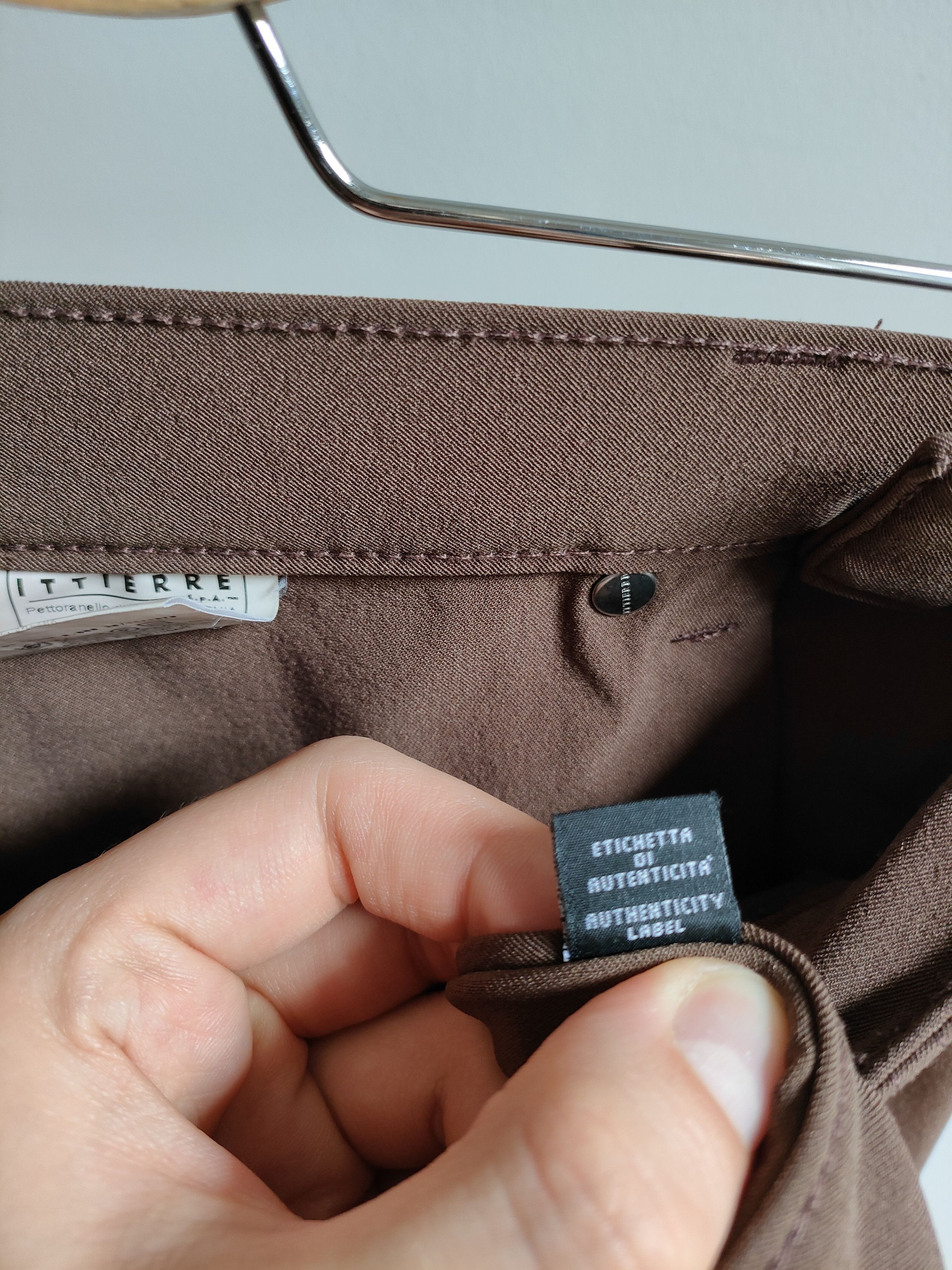 Versace Vintage Versace Nylon Brown Pants Size US 32 / EU 48 - 9 Thumbnail