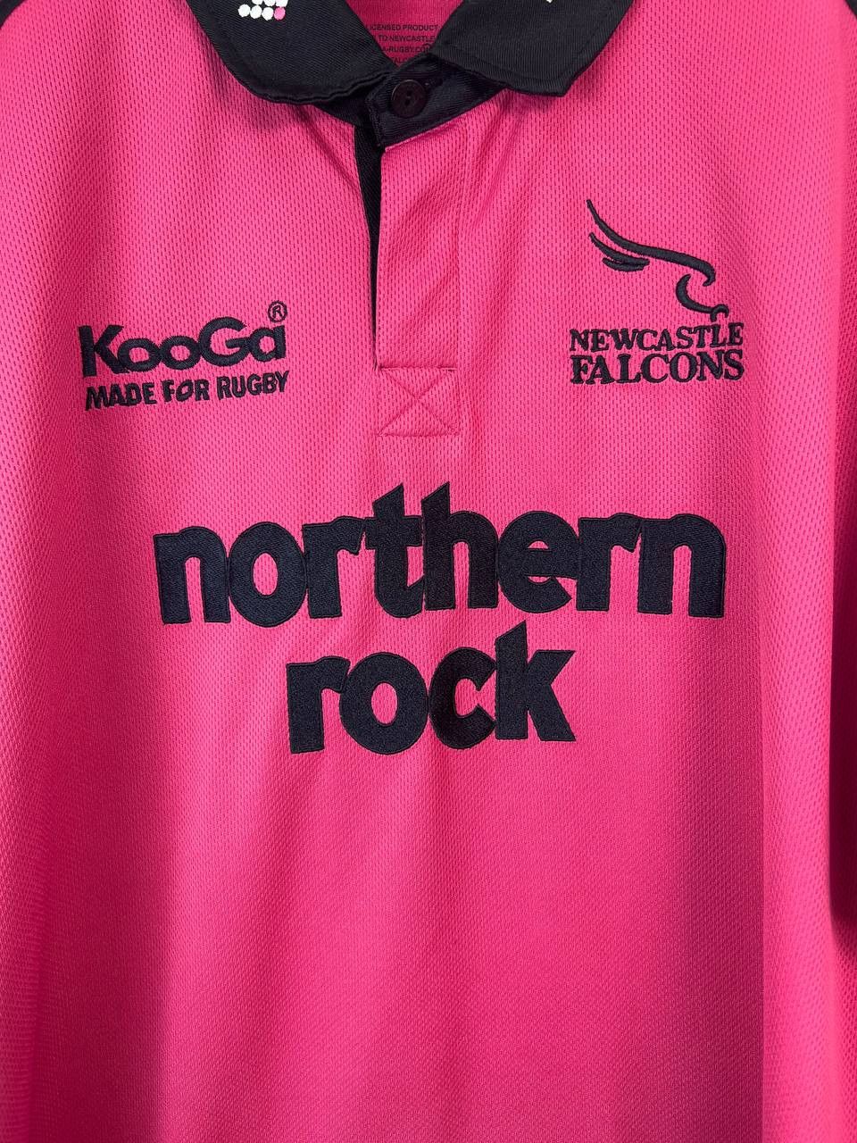 Vintage Vintage Newcastle Falcons Rugby Union Jersey Shirt Rare Mens Size US XXL / EU 58 / 5 - 2 Thumbnail