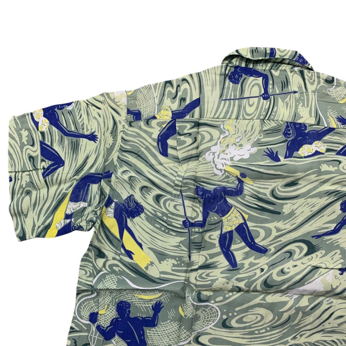 Vintage Vintage Sun Surf Rayon Collar Hawaiian Shirt Size US XL / EU 56 / 4 - 6 Thumbnail