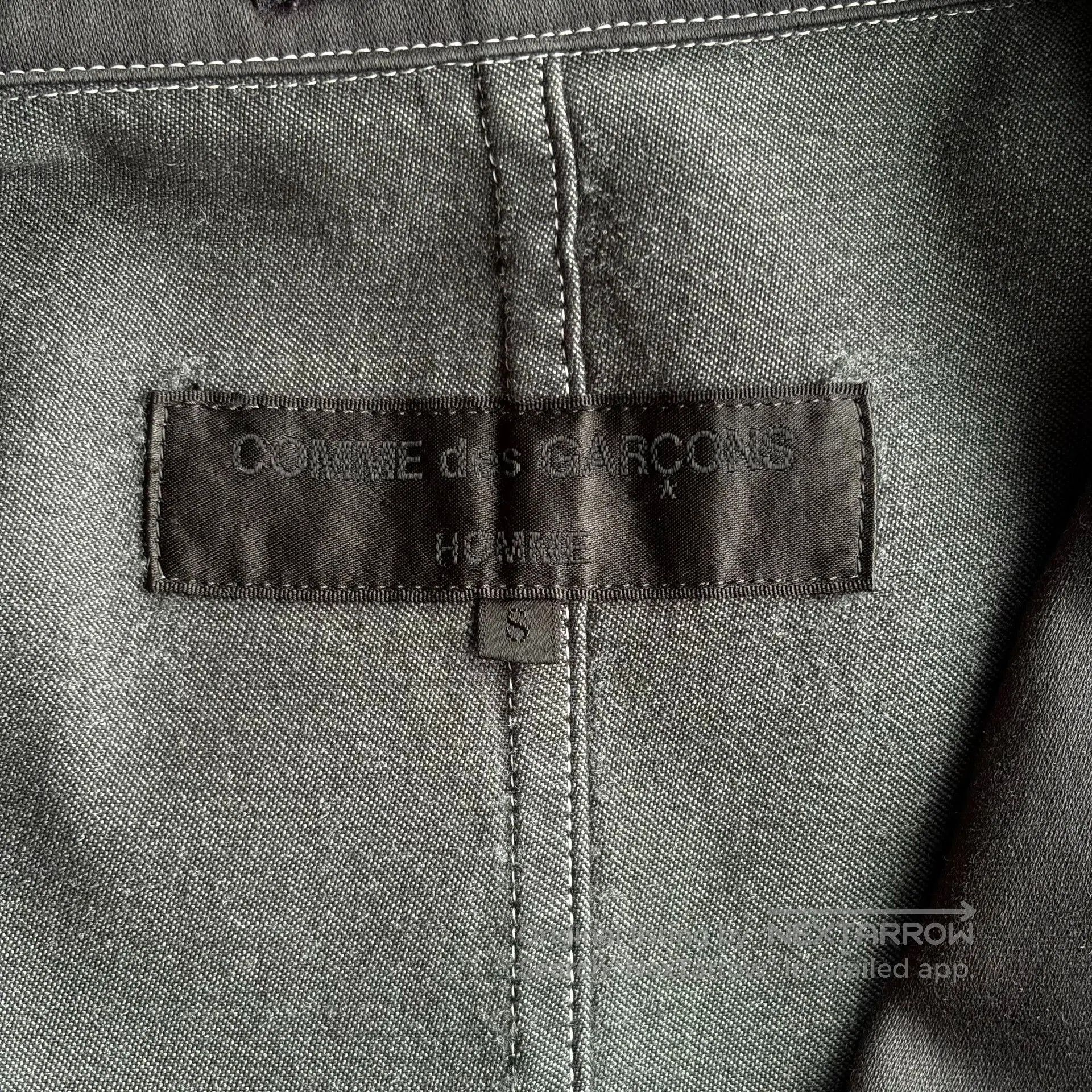 Comme des Garcons Homme Plus comme des garcons black tailored suit jacket. Size US S / EU 44-46 / 1 - 5 Thumbnail