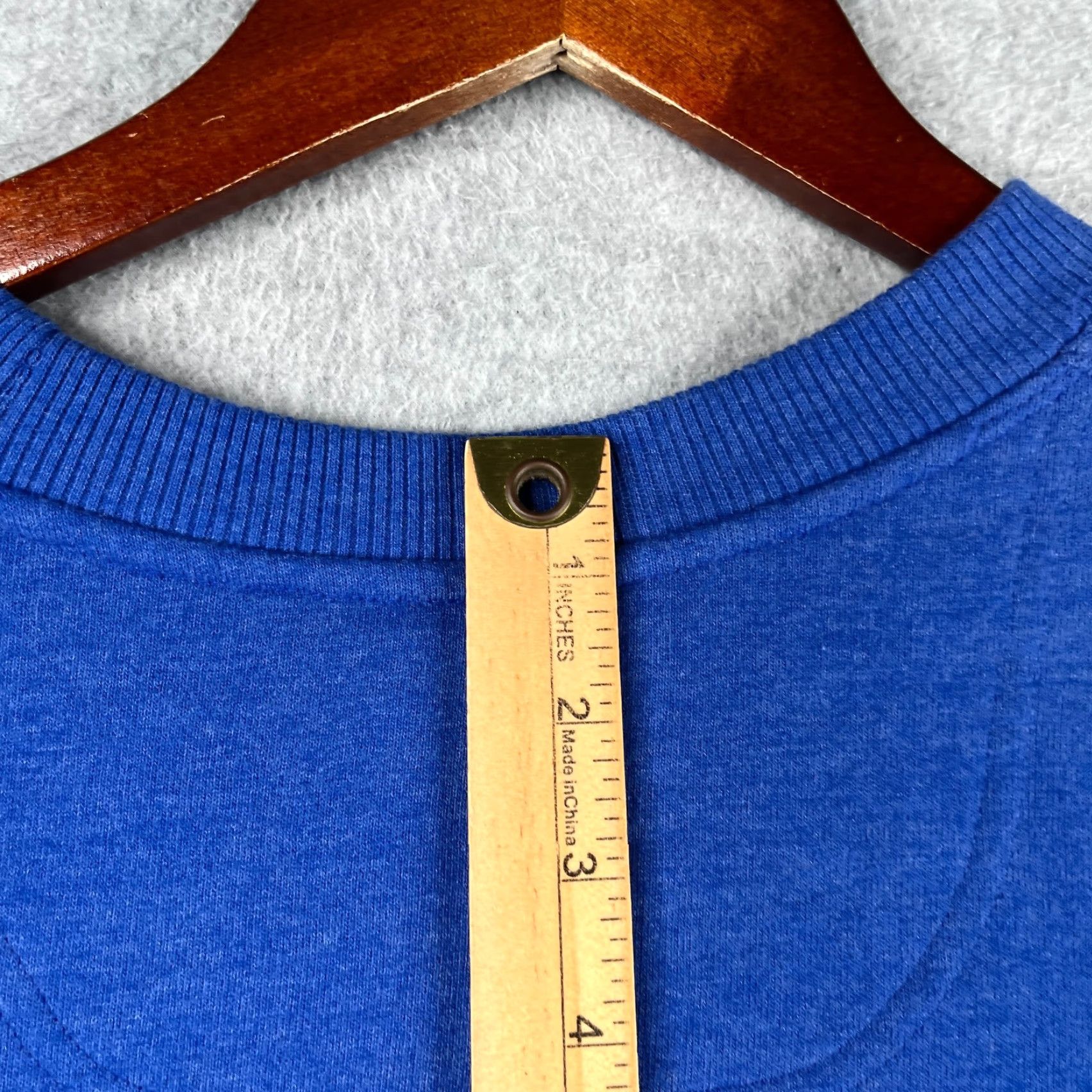 Champion Champion Sweatshirt 2XL Blue Heather Crew Neck Mens Pullover All Seasons Gym & Training Vintage: No Size US XXL / EU 58 / 5 - 7 Thumbnail