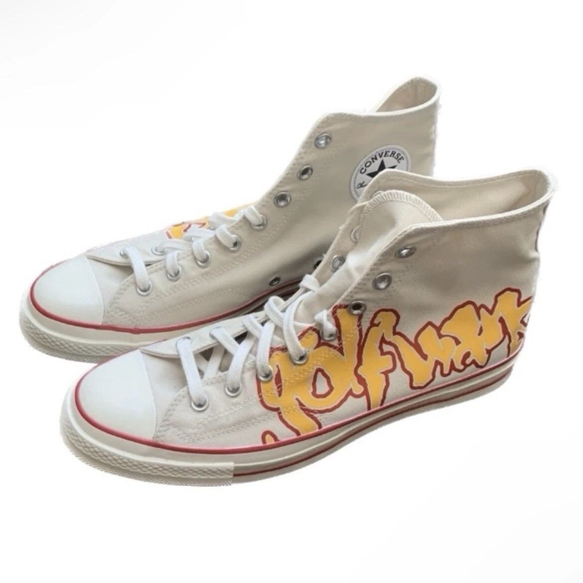 Golf Wang Converse By You x Golf Wang Hi-Top Sneakers Size 11.5 Size US 11.5 / EU 44-45 - 1 Thumbnail