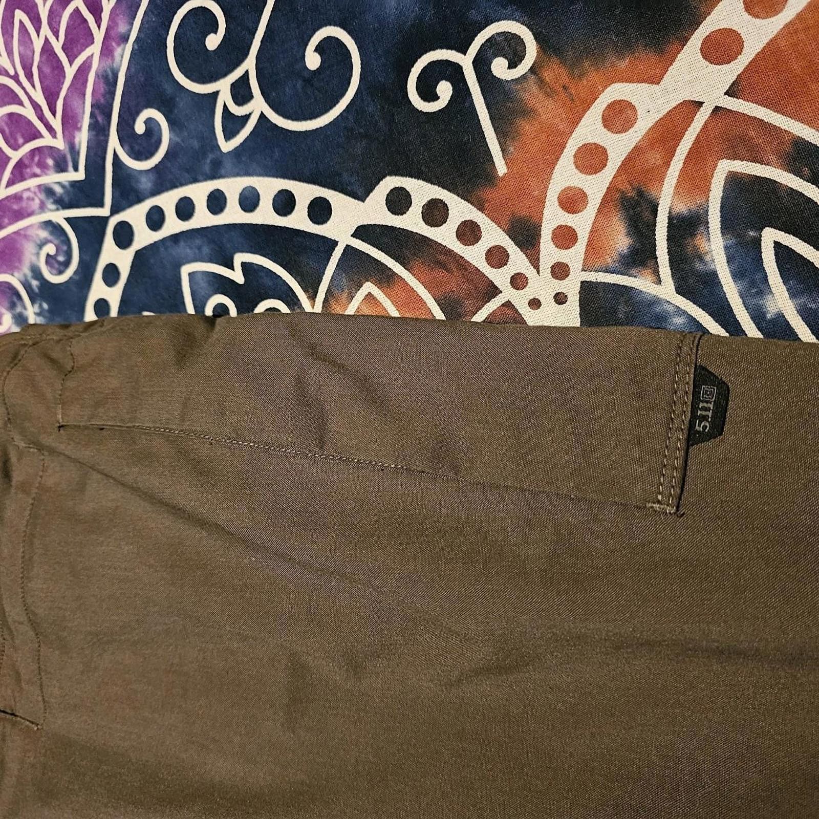 Designer 5.11 Tactical Men's Khaki Trousers 38x32 Size US 38 / EU 54 - 8 Thumbnail