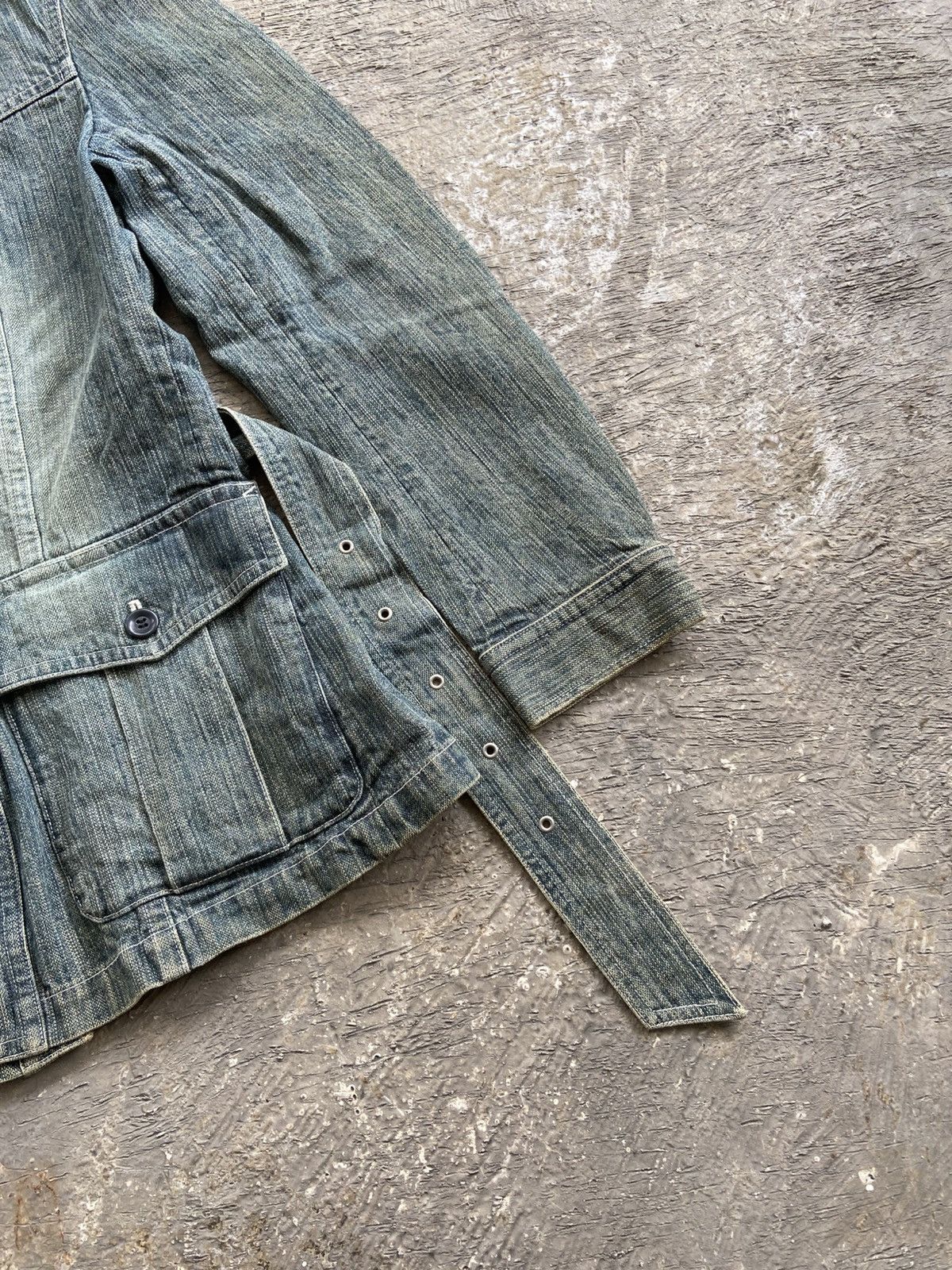 Tornado Mart 2000s Tornado Mart - Vkei Style Denim Trucker Button Jacket Size US M / EU 48-50 / 2 - 12 Thumbnail