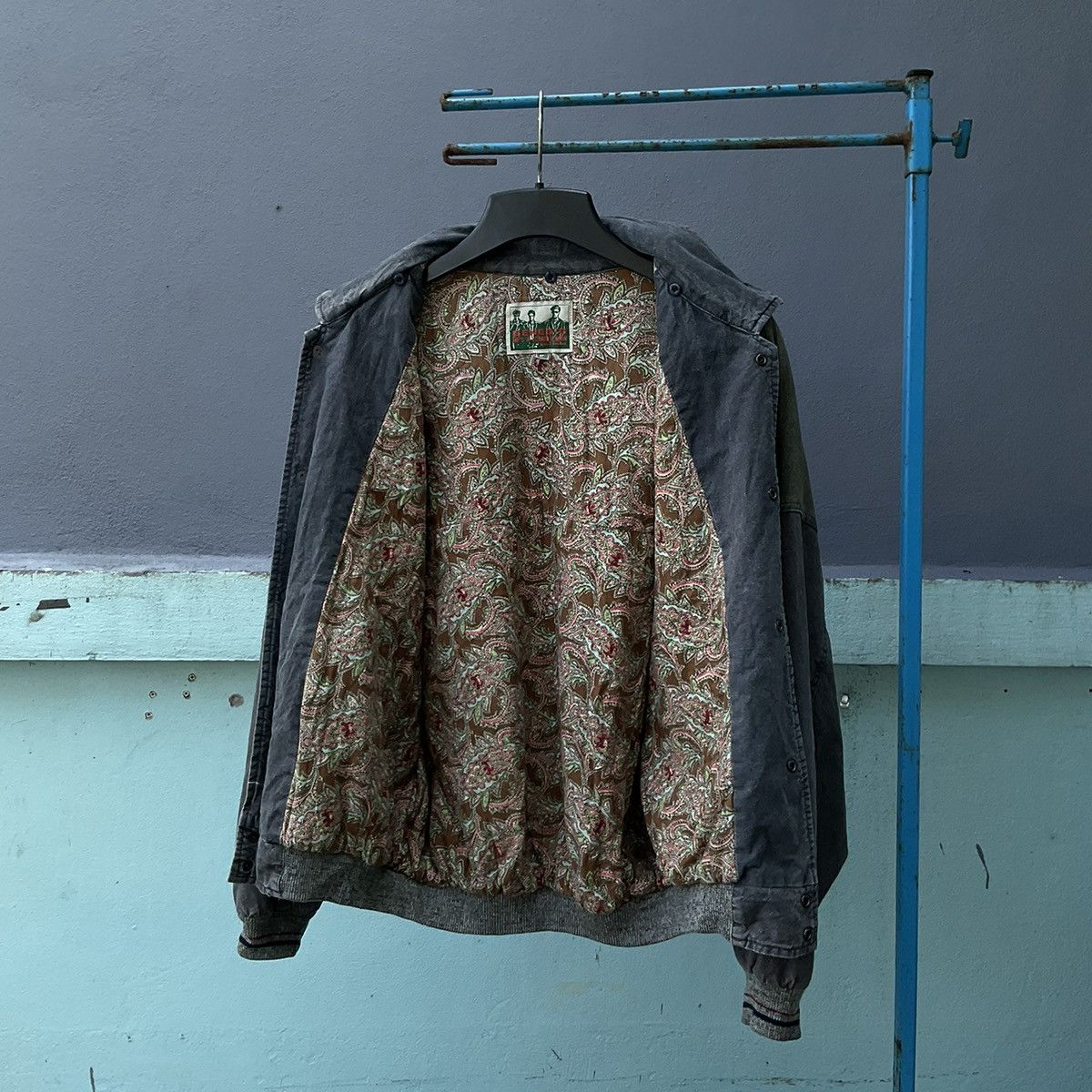 Vintage Genesic HE’S A Lovable Man bomber jacket