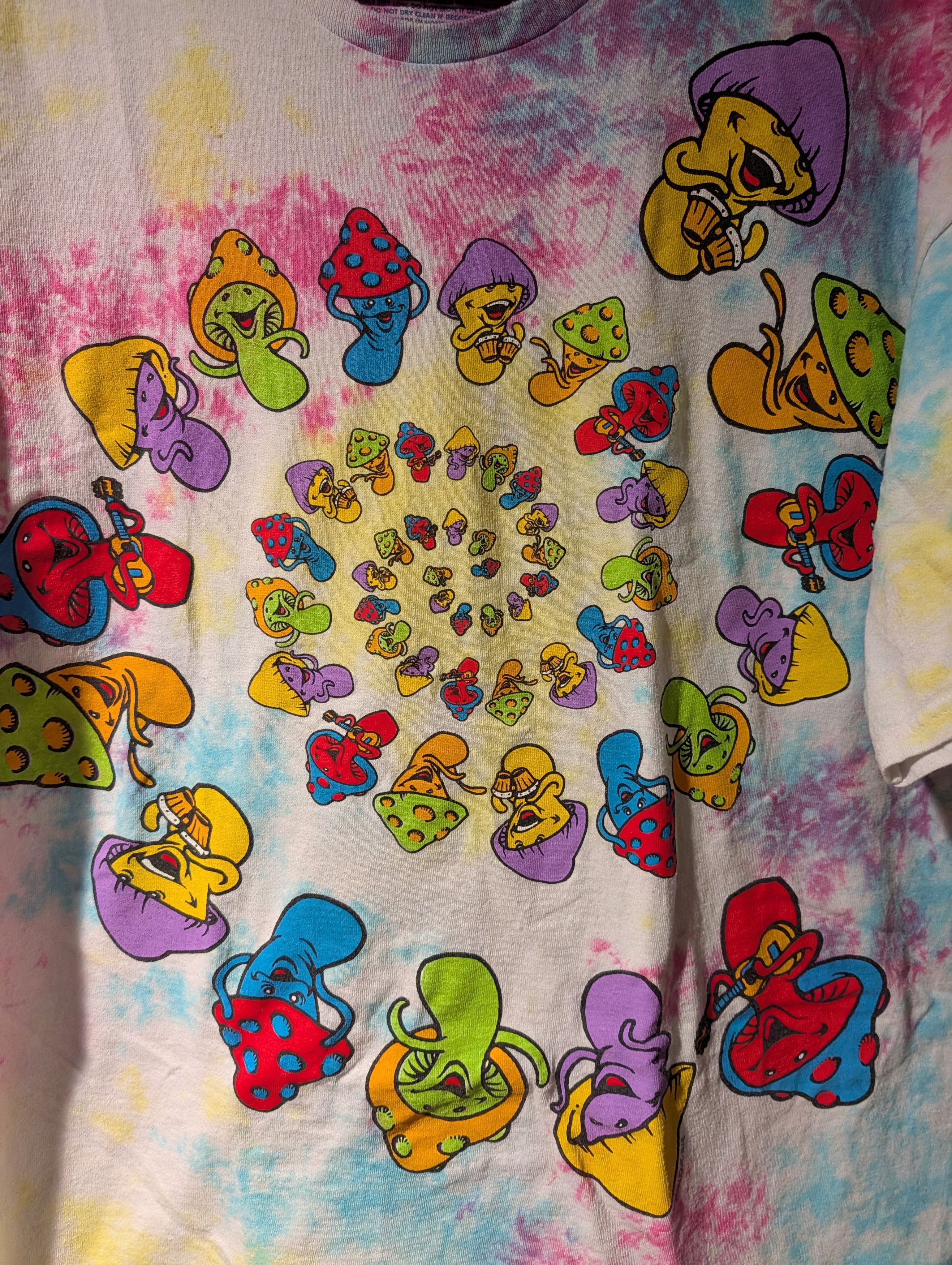 Liquid Blue Liquid Blue Mushroom Spiral T-Shirt Psychedelic Trippy Size US XXL / EU 58 / 5 - 2 Thumbnail
